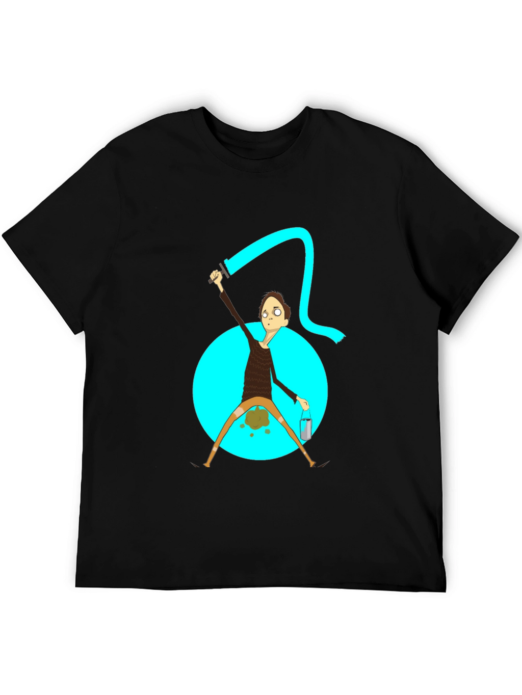 Humorous Painter Graphic T-Shirt