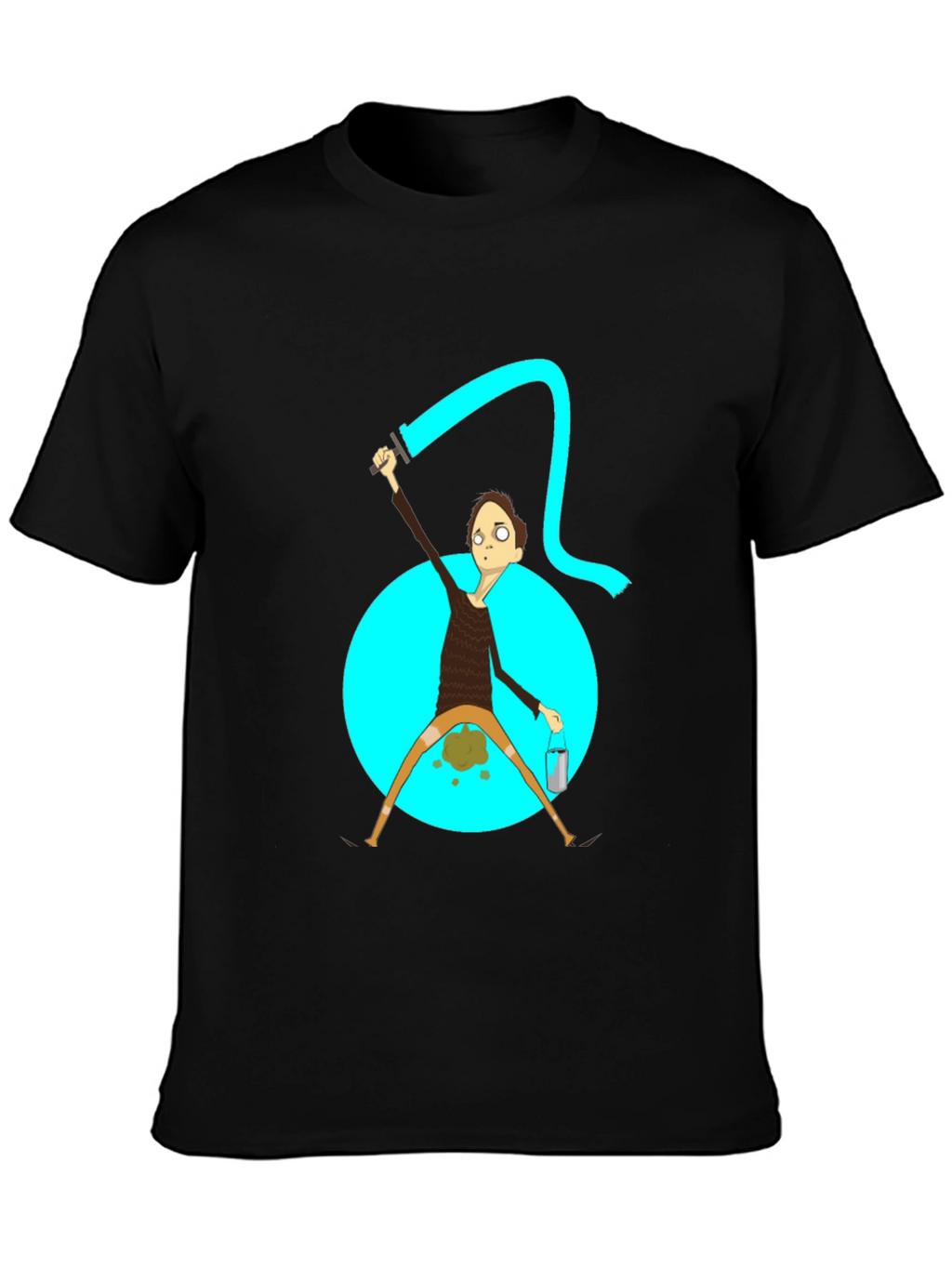 Humorous Painter Graphic T-Shirt
