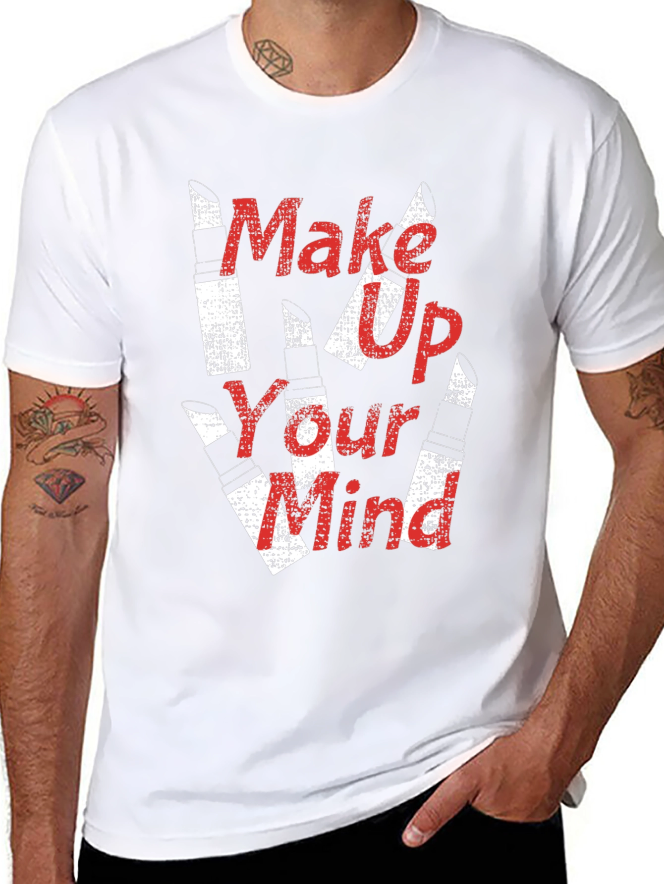 Make Up Your Mind Graphic Tee