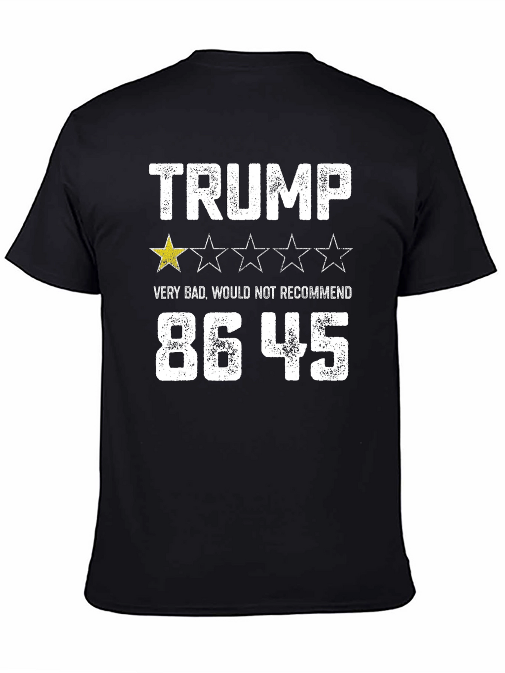 Trump 86 45 One Star Review T-Shirt