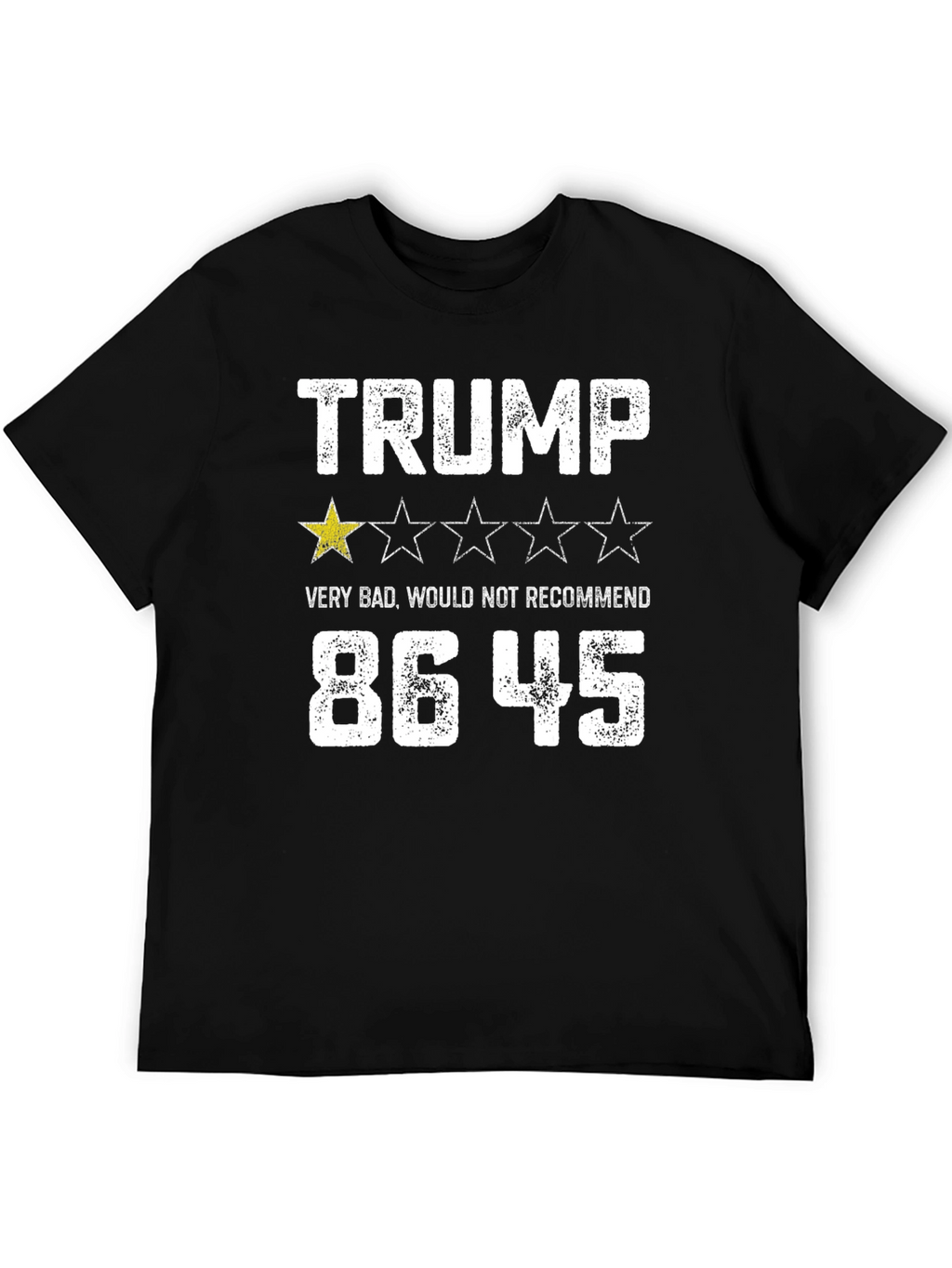 Trump 86 45 One Star Review T-Shirt