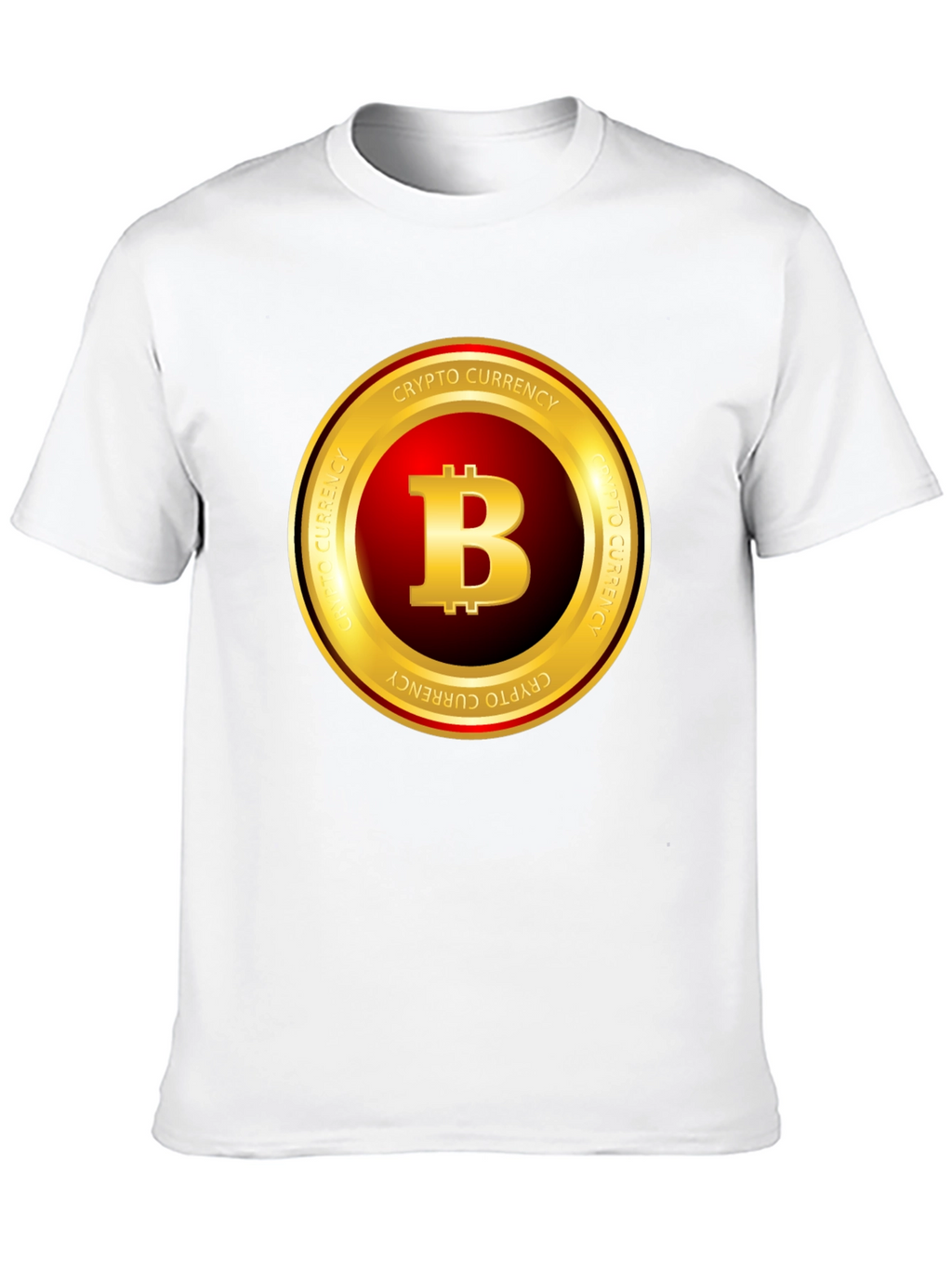Bitcoin Crypto Currency T-Shirt - Black