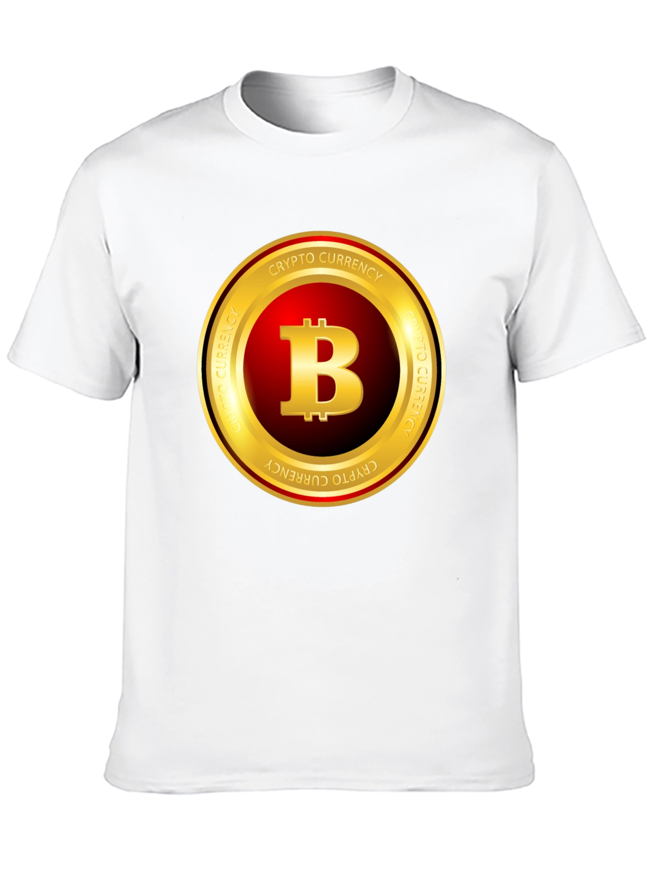 Bitcoin Crypto Currency T-Shirt - Black