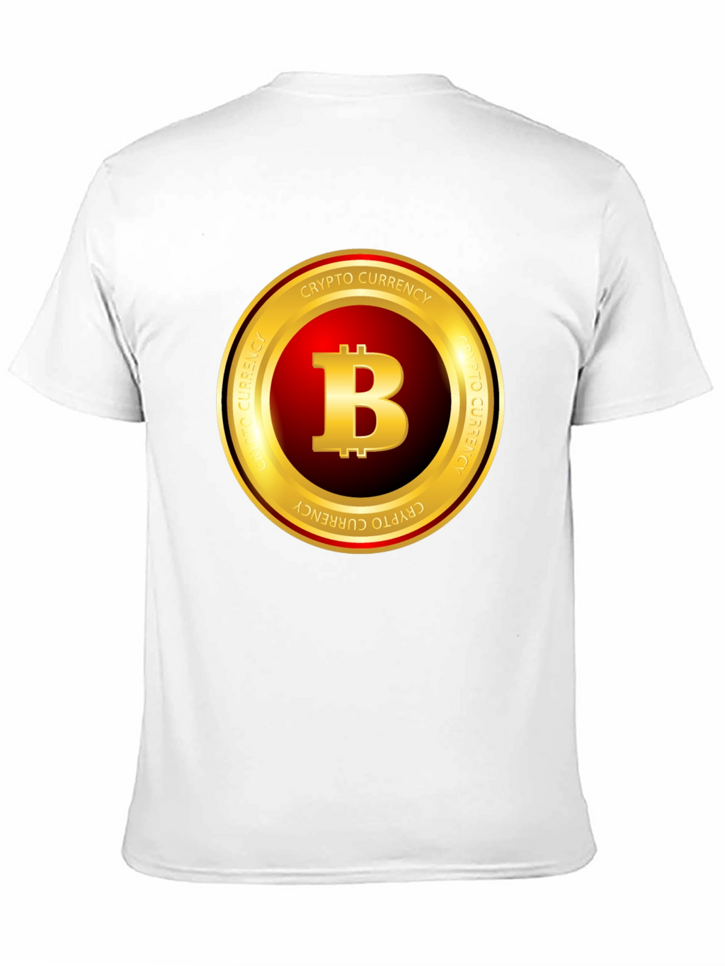 Bitcoin Crypto Currency T-Shirt - Black