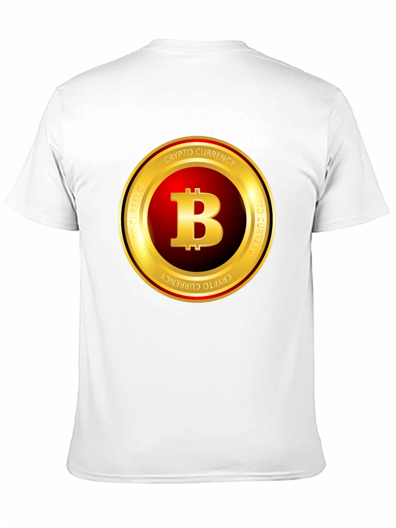 Bitcoin Crypto Currency T-Shirt - Black