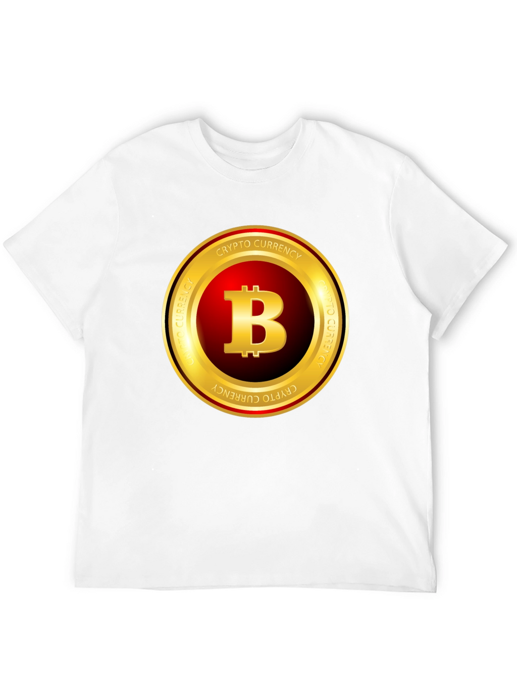 Bitcoin Crypto Currency T-Shirt - Black