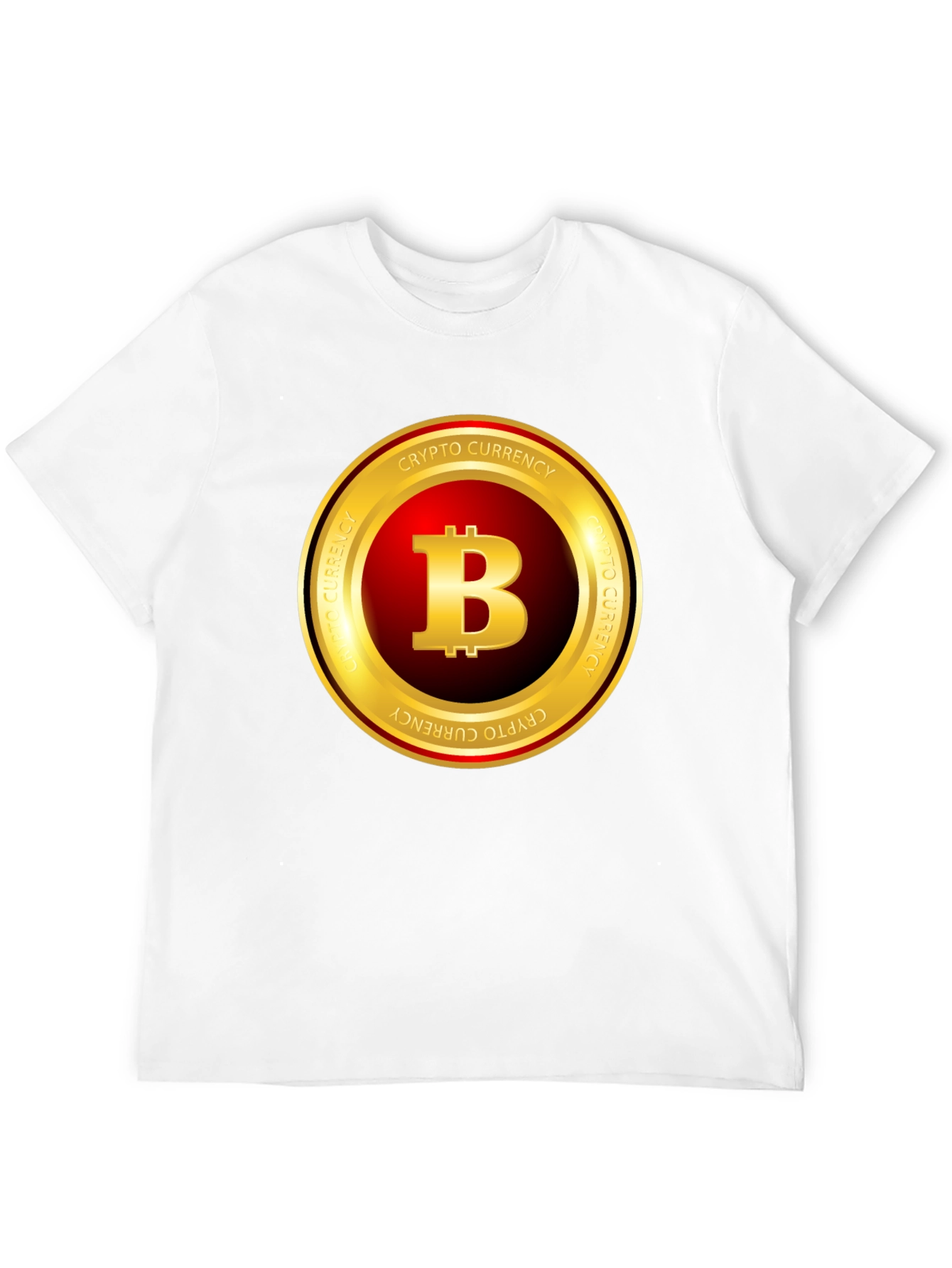 Bitcoin Crypto Currency T-Shirt - Black