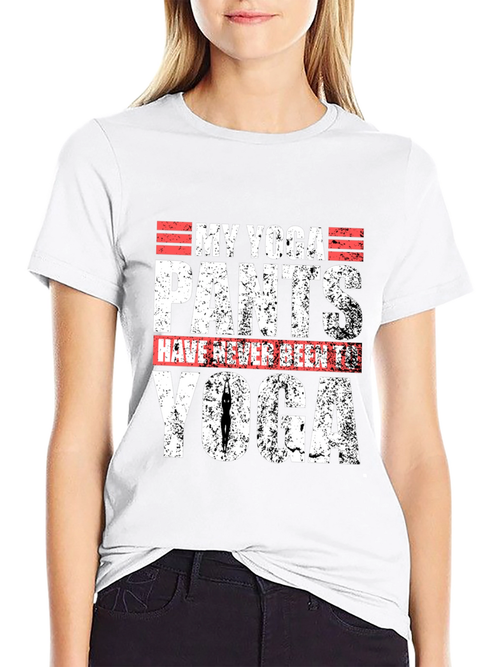 Funny Yoga Pants Graphic Tee