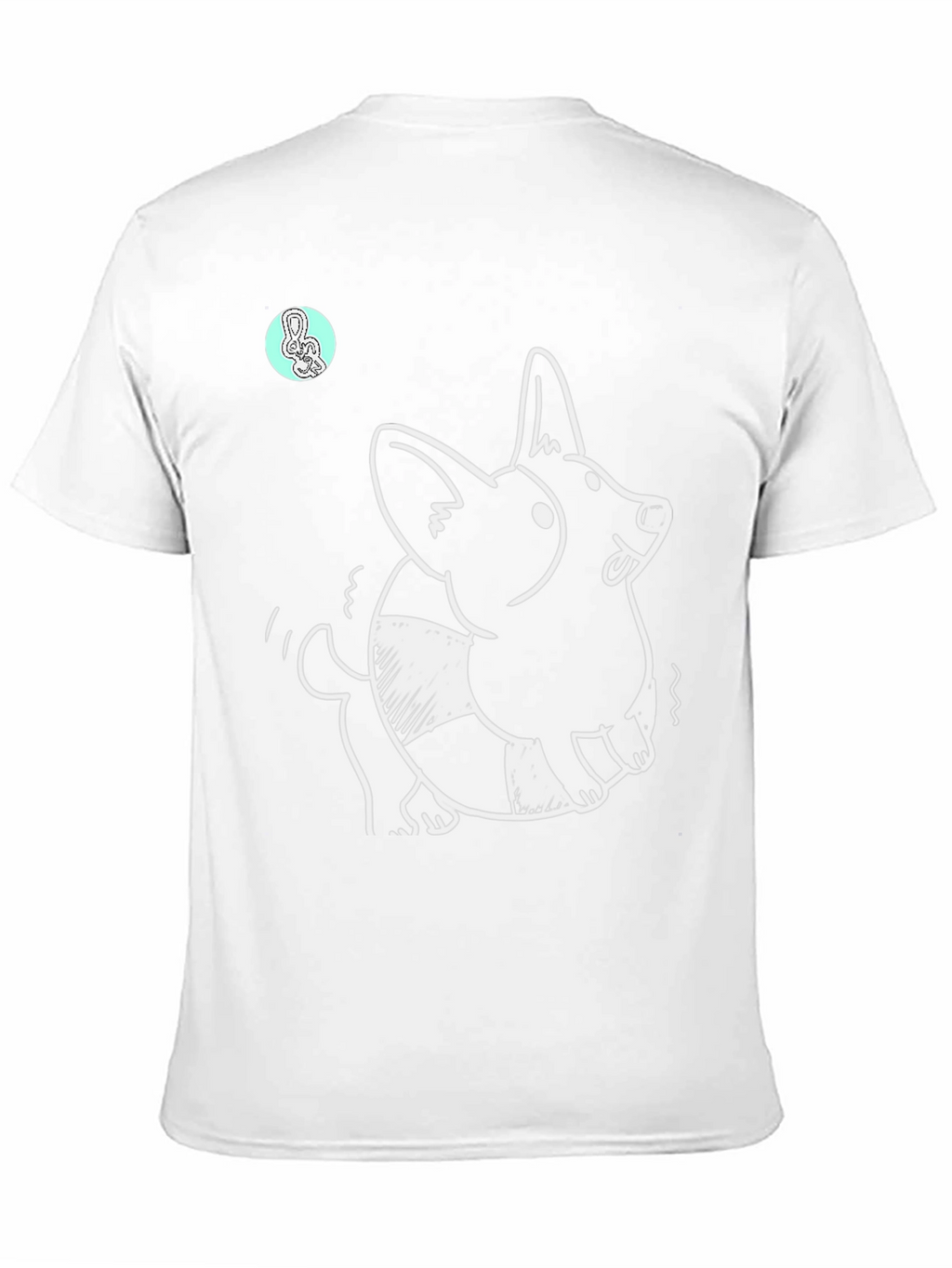 Corgi Life Preserver T-Shirt