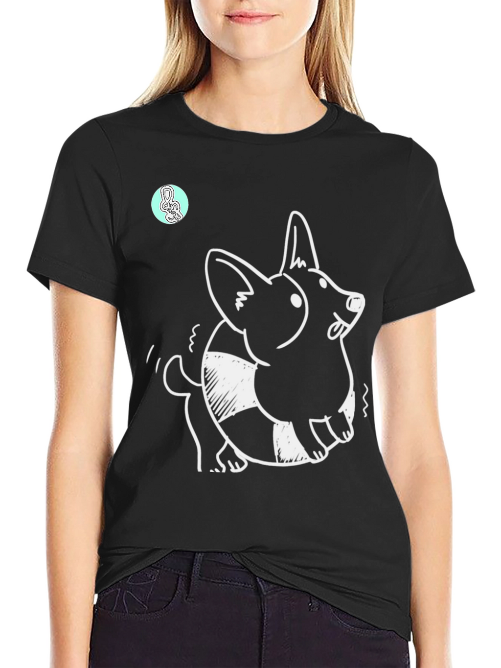 Corgi Life Preserver T-Shirt