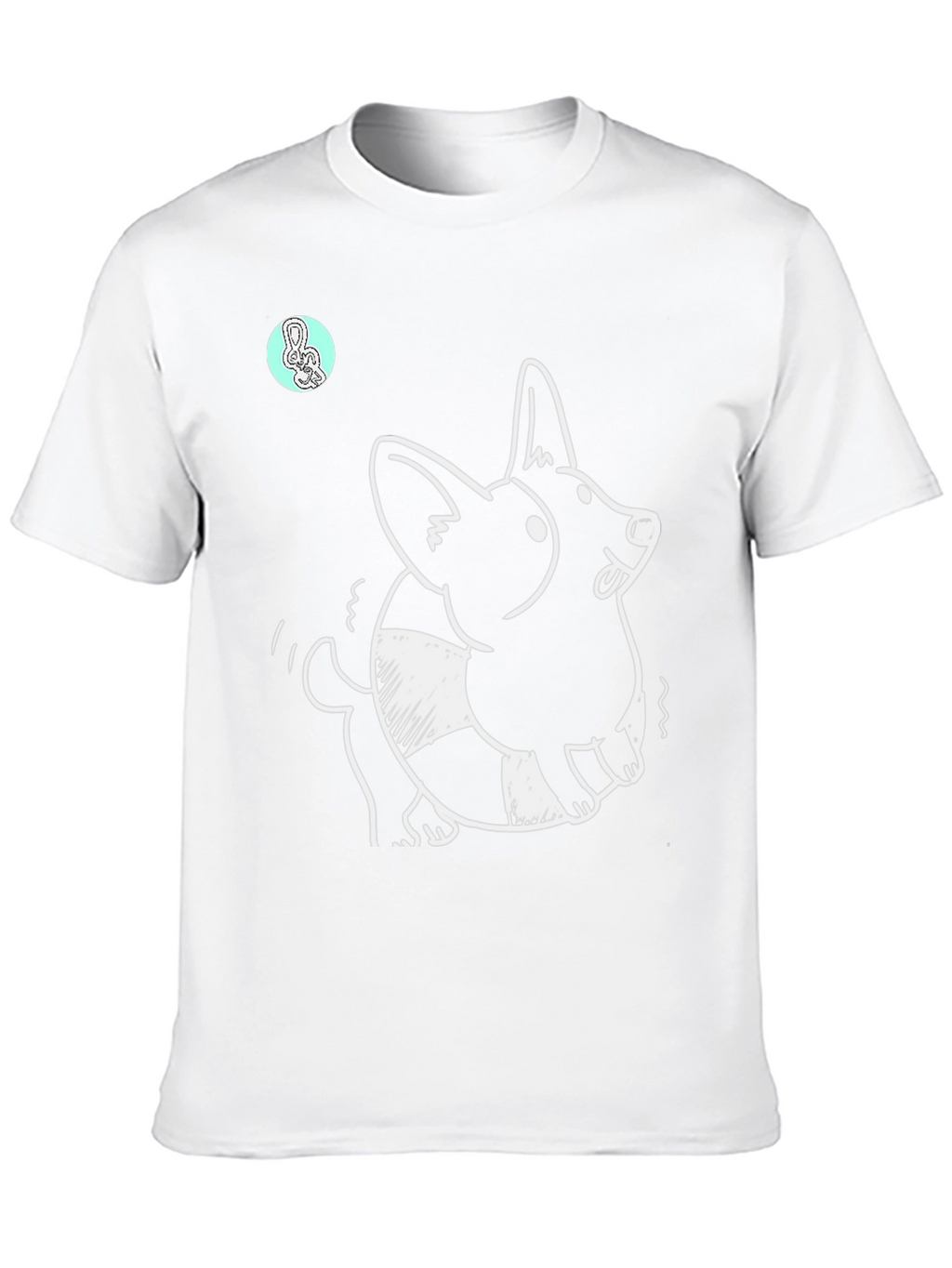 Corgi Life Preserver T-Shirt