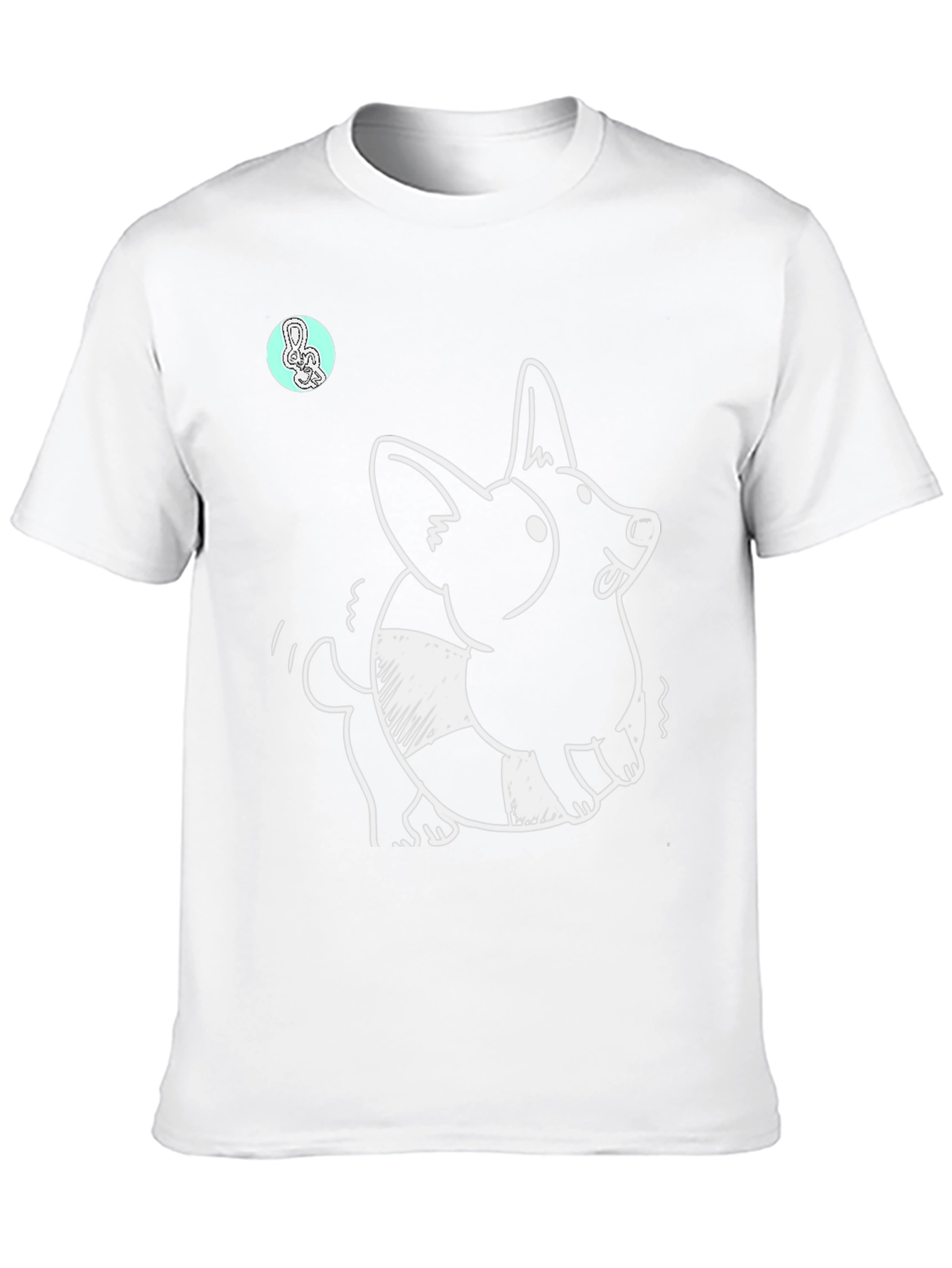 Corgi Life Preserver T-Shirt