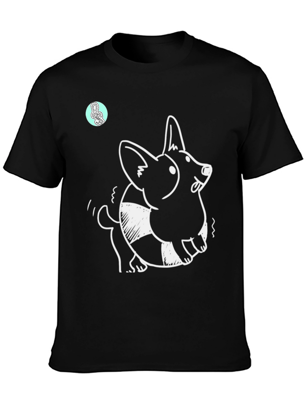 Corgi Life Preserver T-Shirt