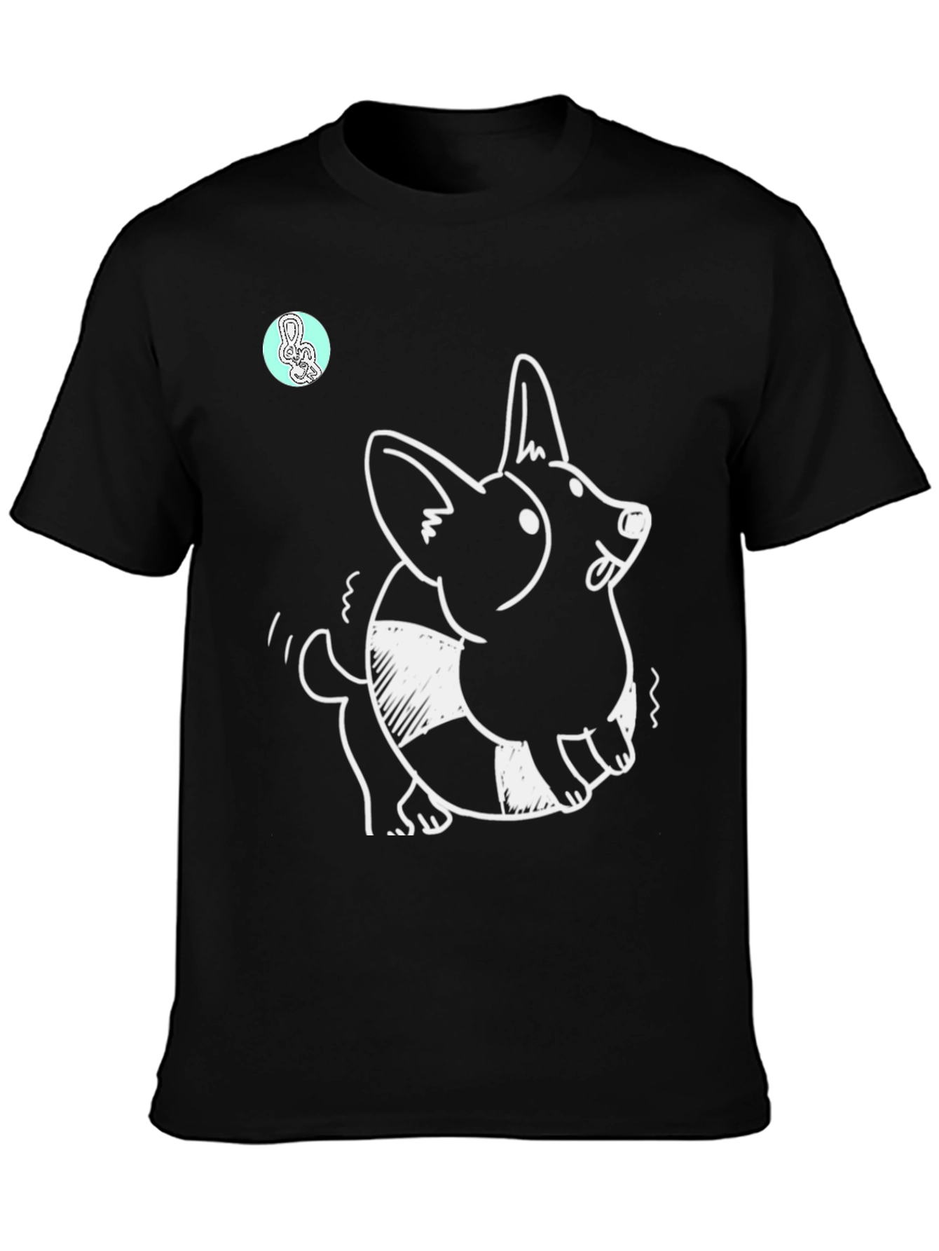 Corgi Life Preserver T-Shirt