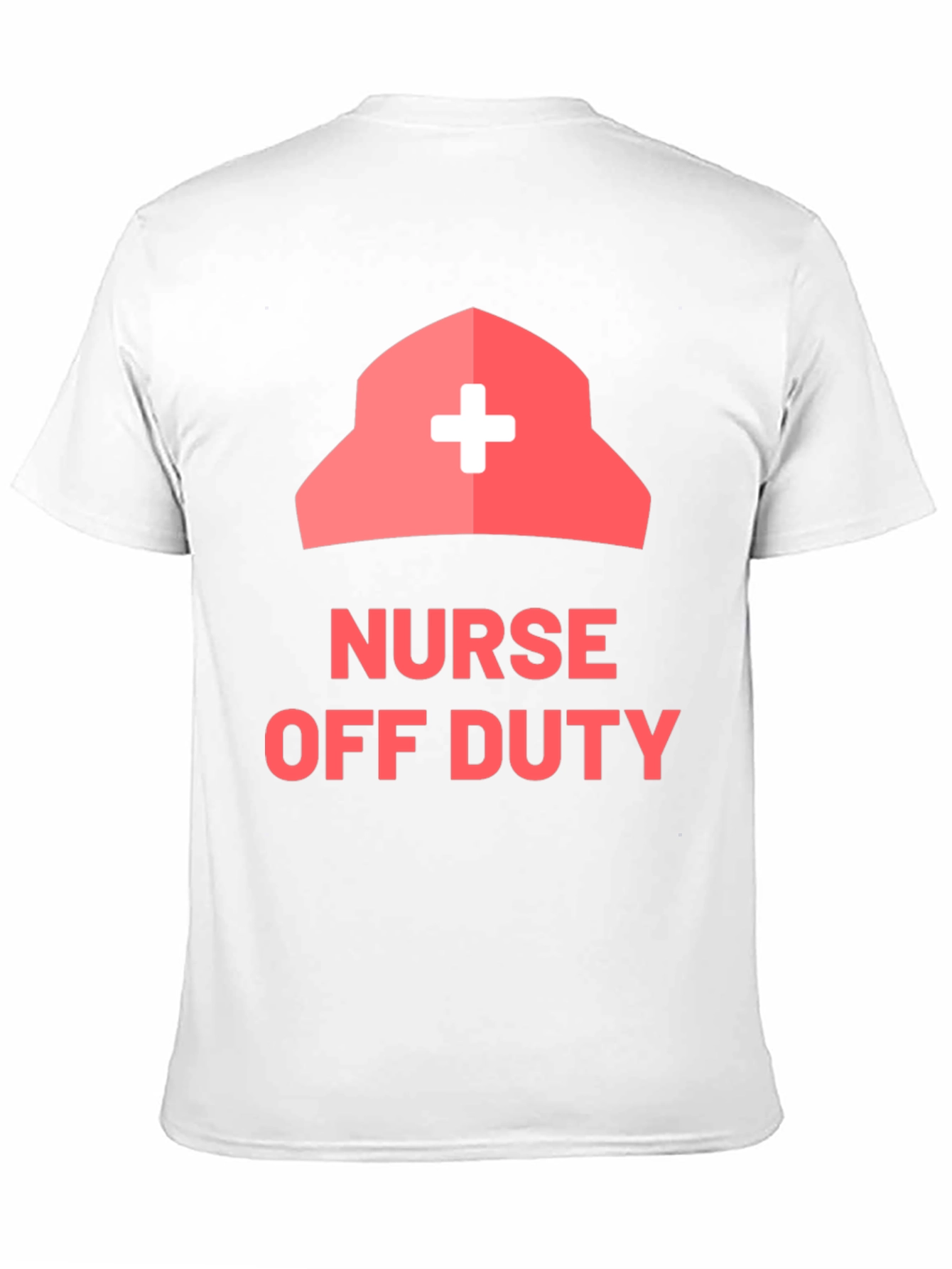 Nurse Off Duty Graphic Tee - Black