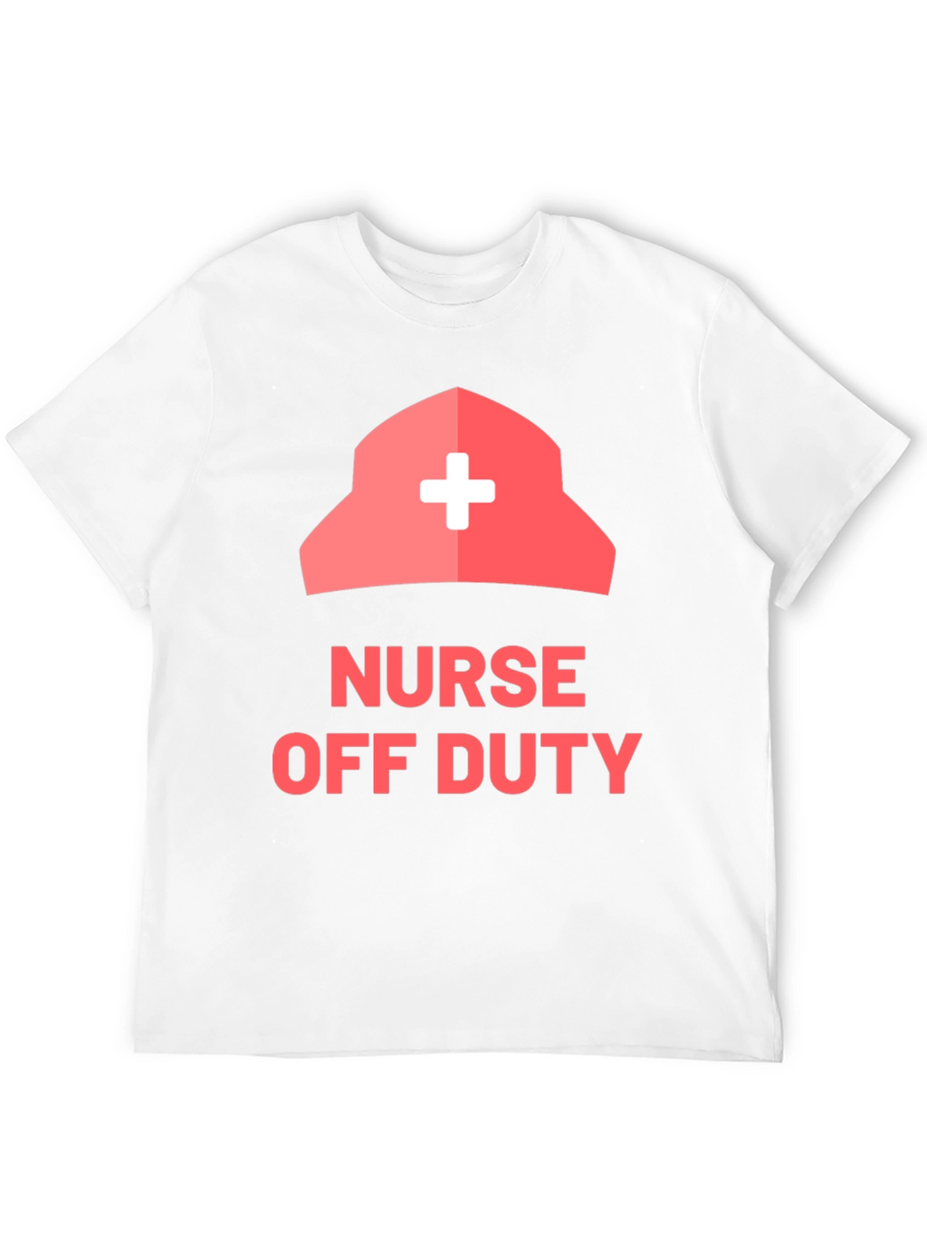 Nurse Off Duty Graphic Tee - Black