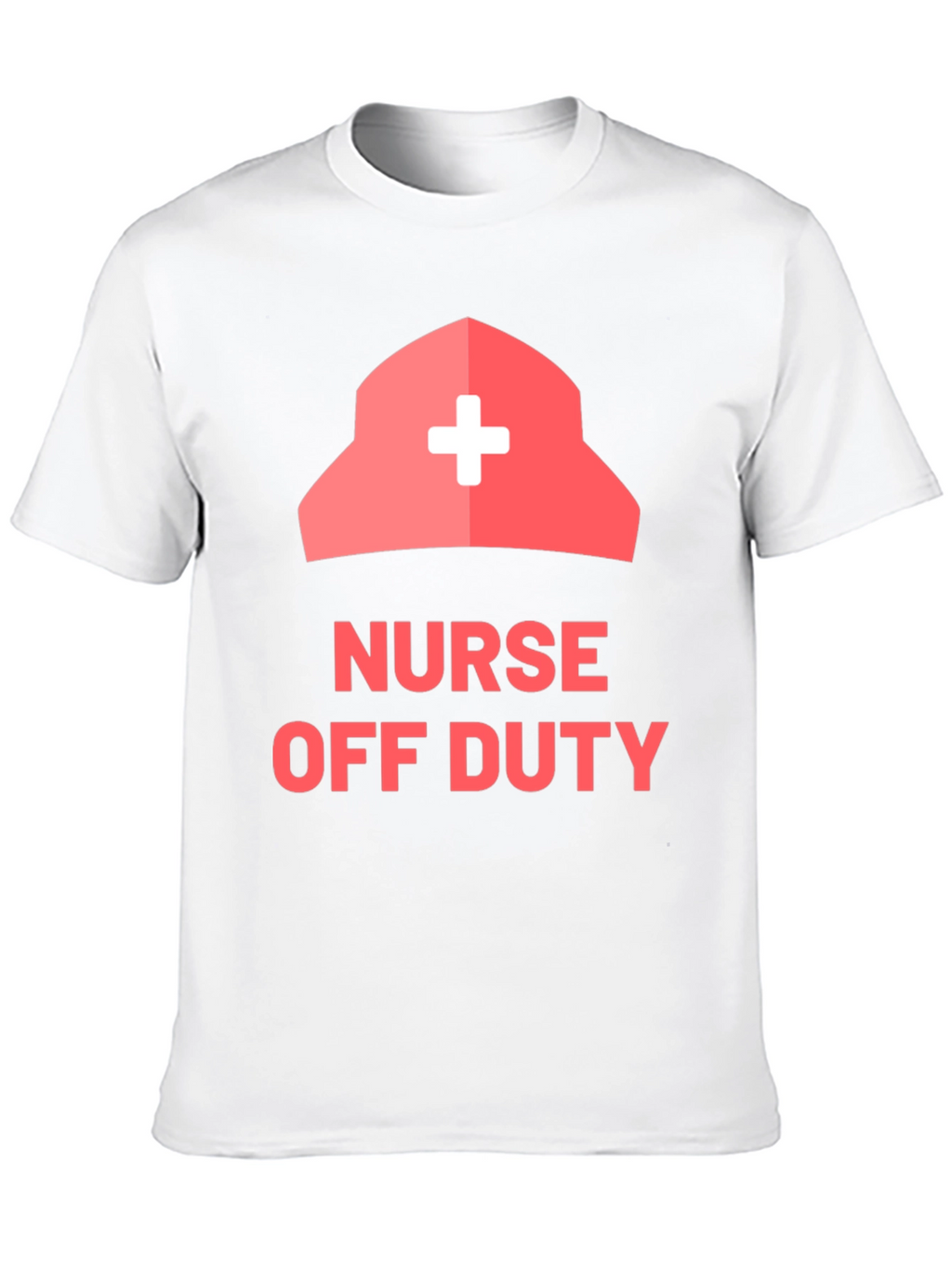 Nurse Off Duty Graphic Tee - Black