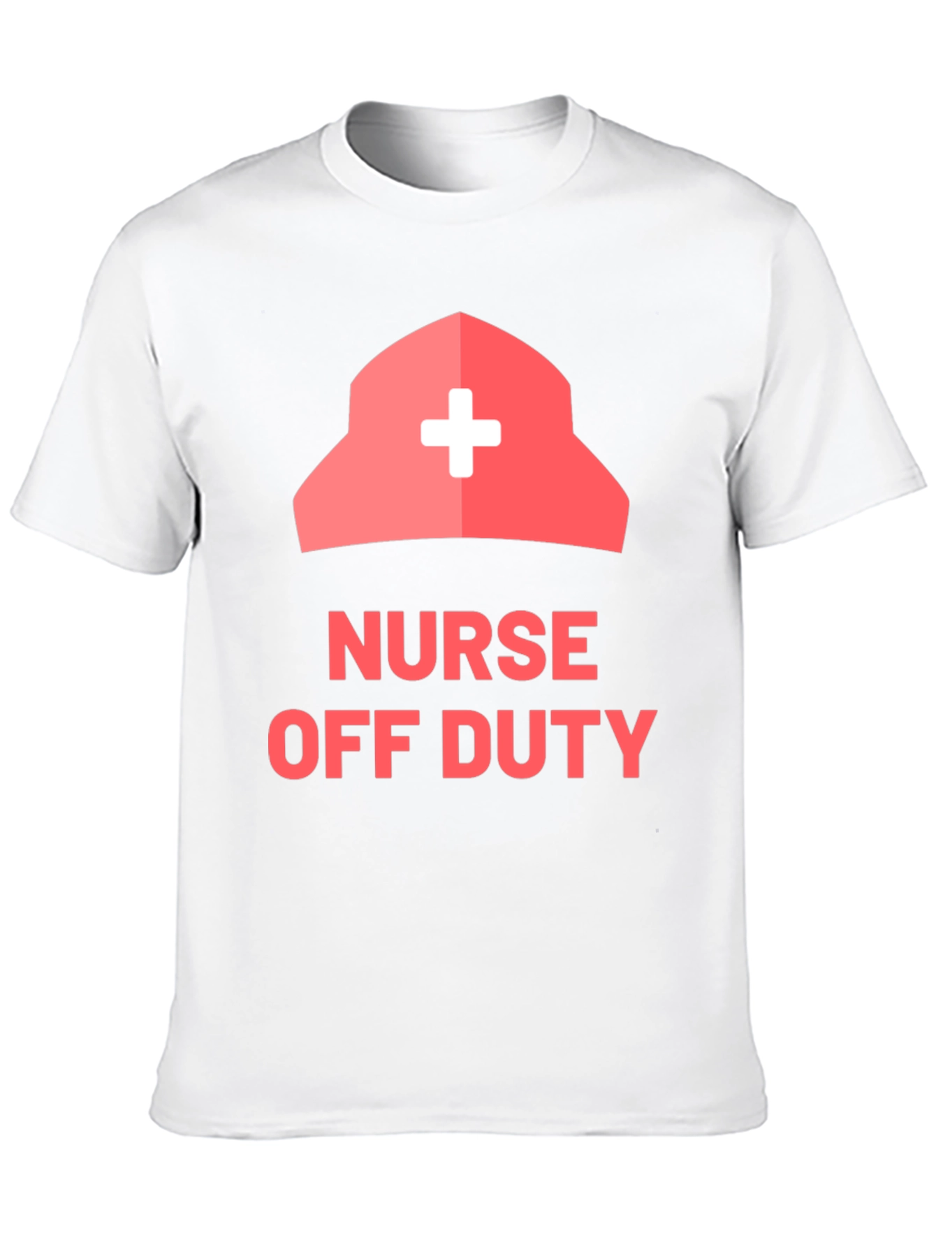 Nurse Off Duty Graphic Tee - Black