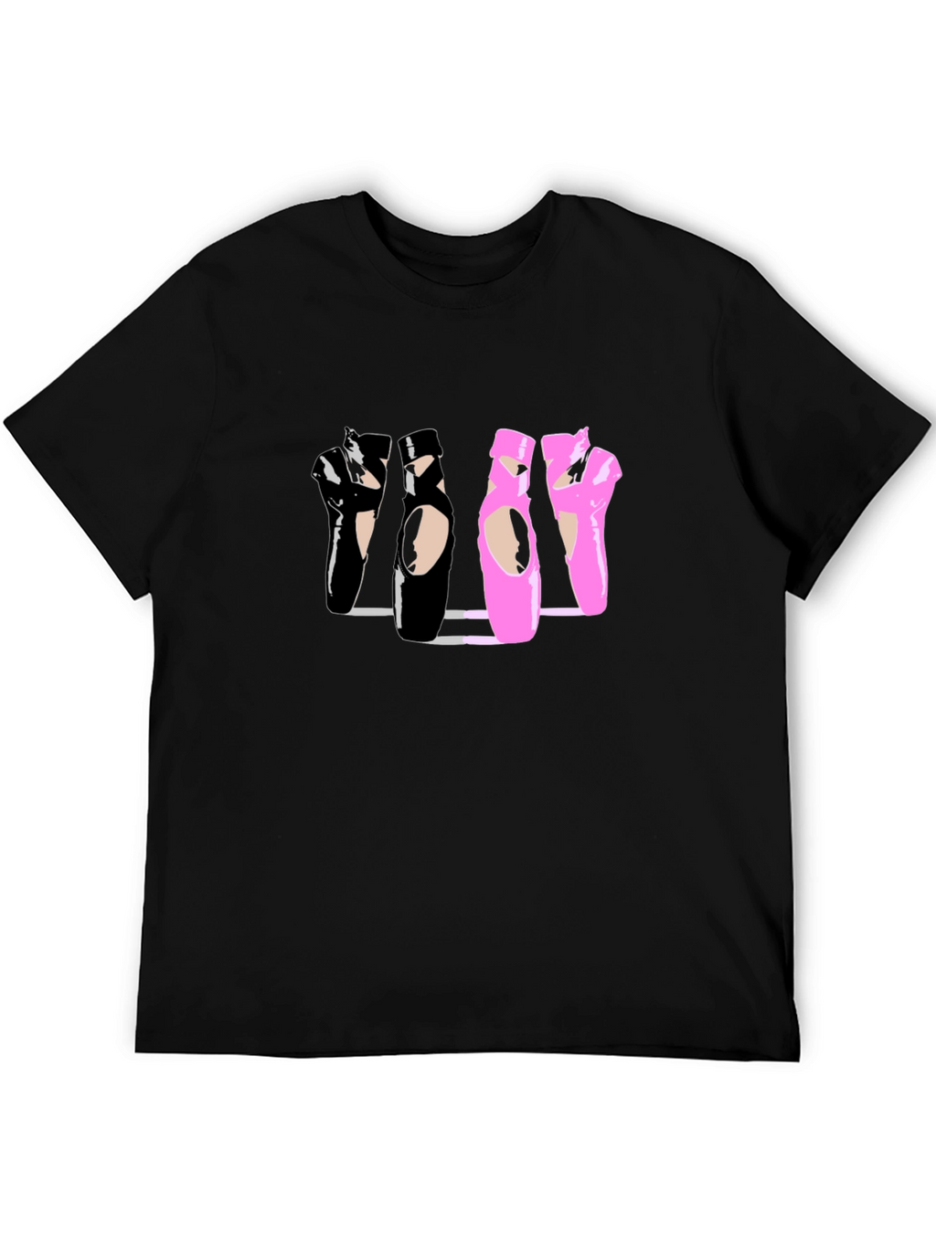 Ballet Shoe Graphic T-Shirt - Dancer Tee