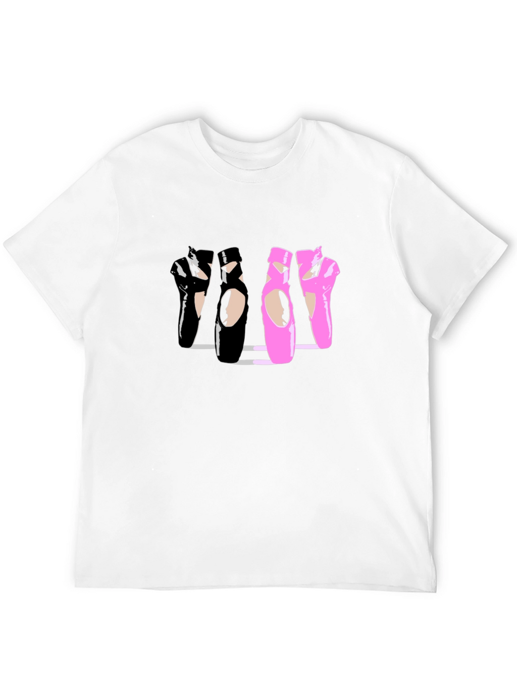 Ballet Shoe Graphic T-Shirt - Dancer Tee