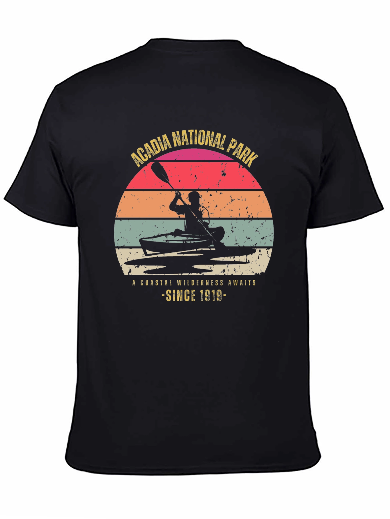 Acadia National Park T-Shirt: Coastal Wilderness Tee