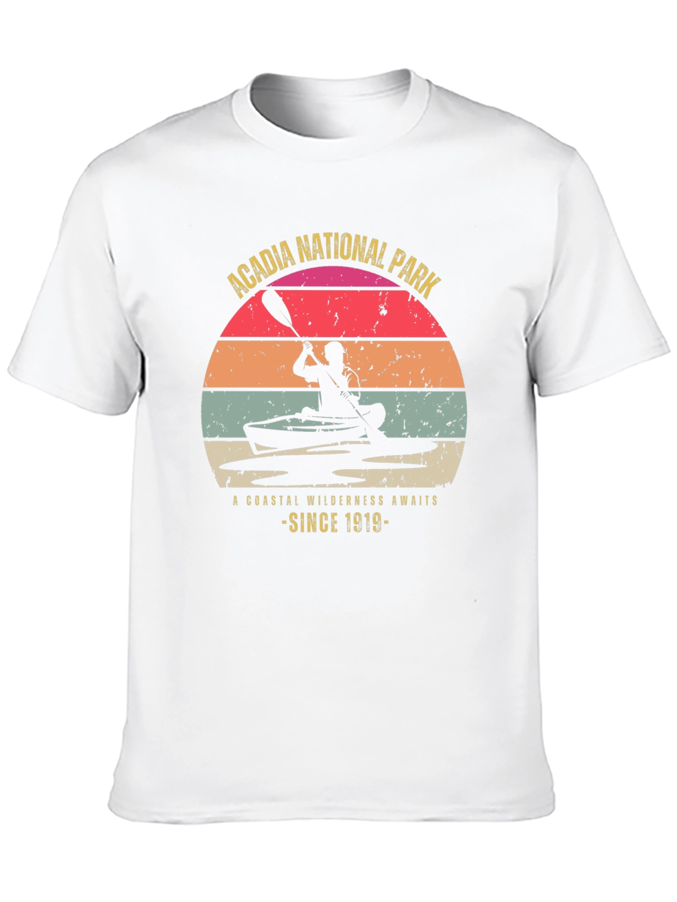Acadia National Park T-Shirt: Coastal Wilderness Tee