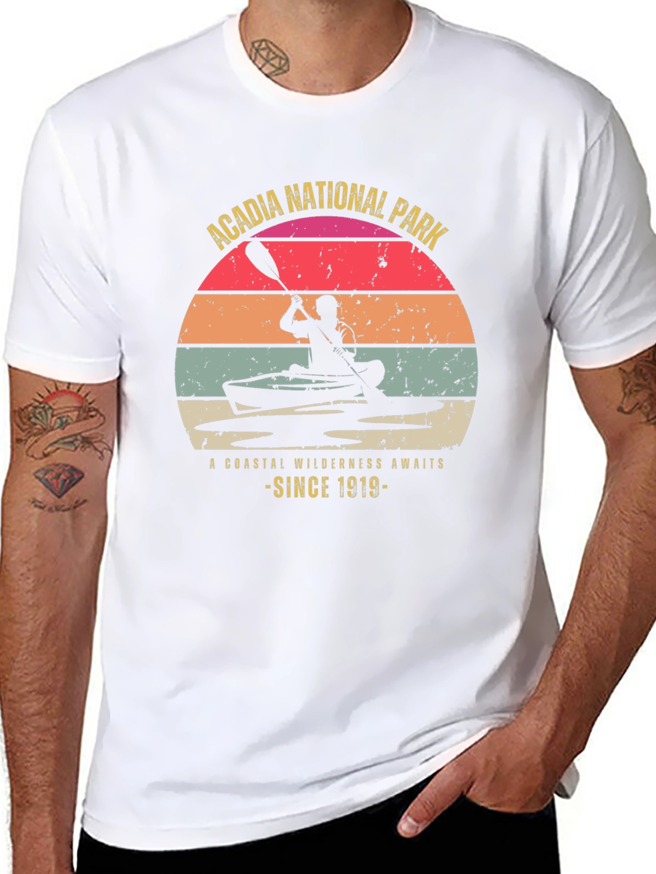 Acadia National Park T-Shirt: Coastal Wilderness Tee