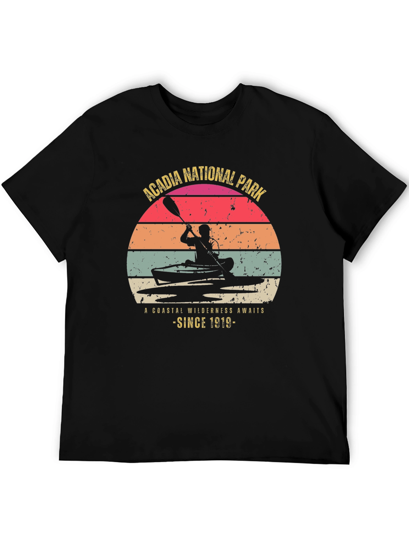 Acadia National Park T-Shirt: Coastal Wilderness Tee