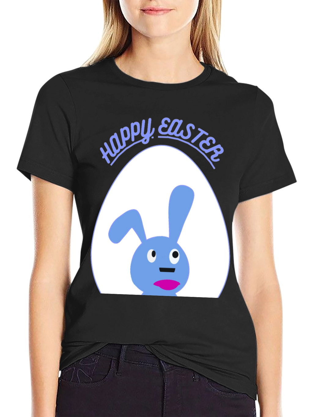 Happy Easter Bunny T-Shirt - Fun Holiday Apparel