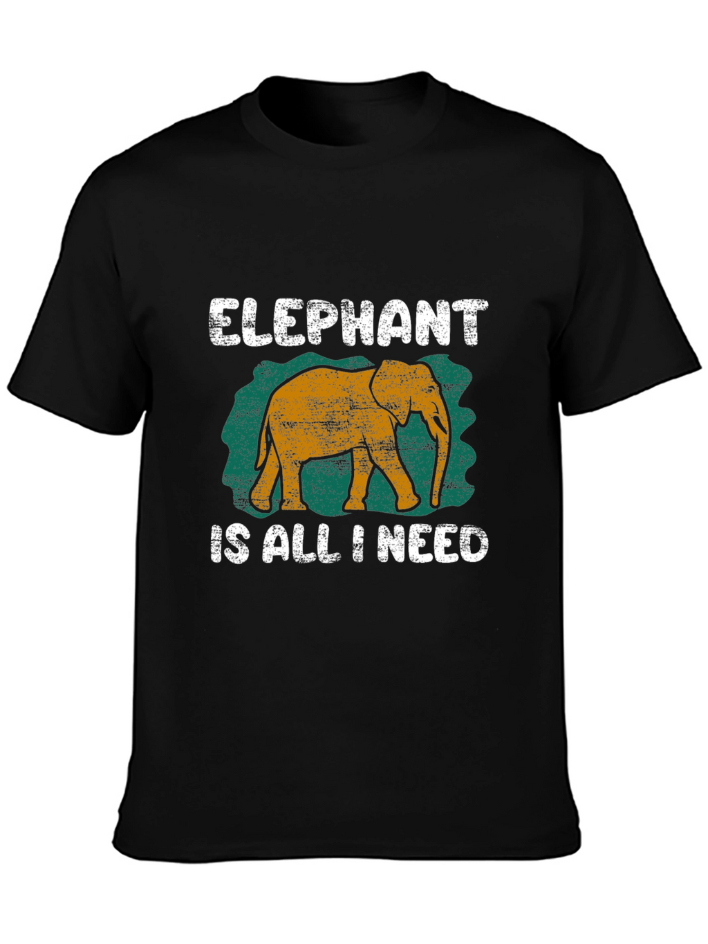 Elephant Is All I Need Graphic T-Shirt