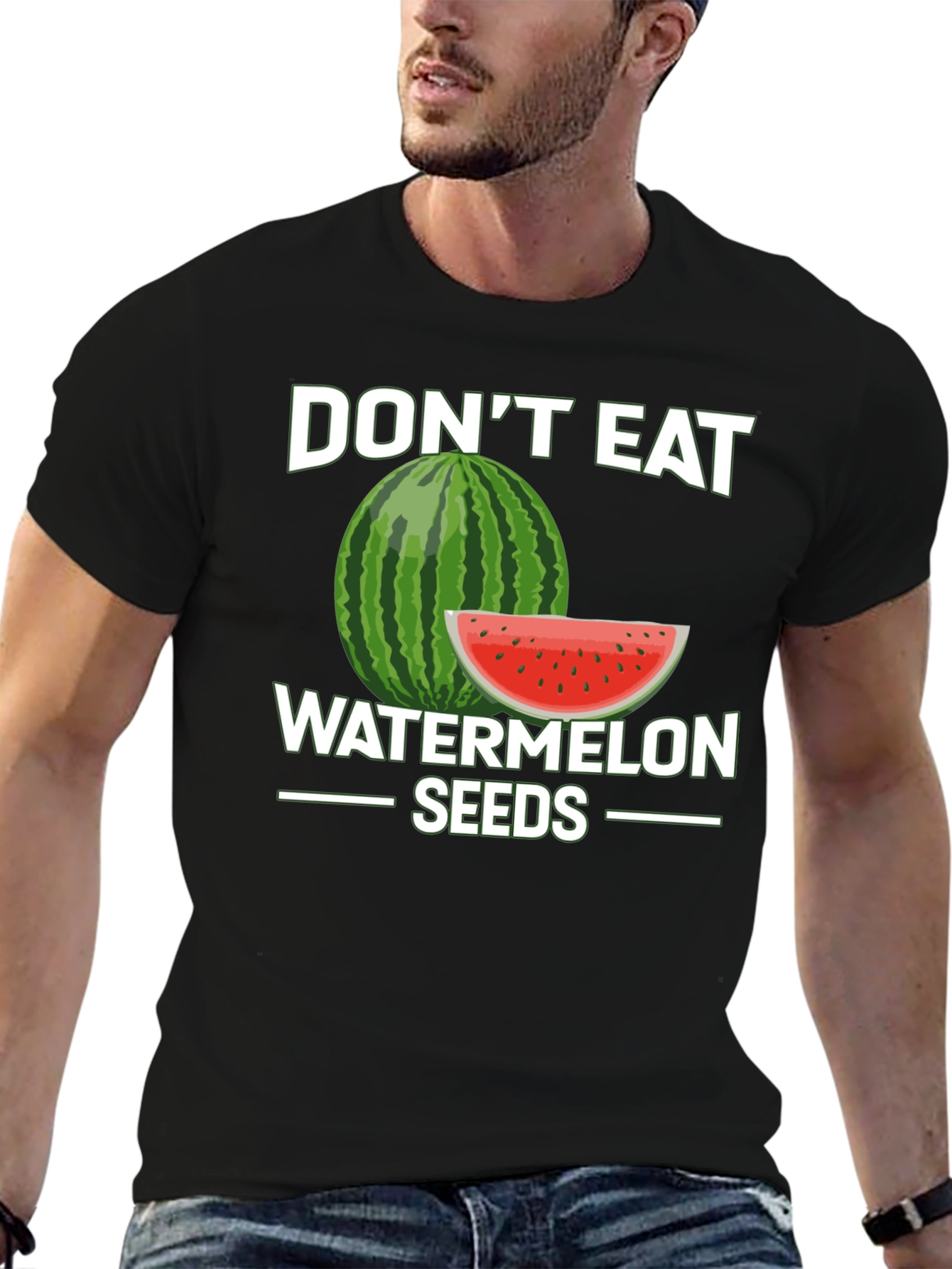 Dont Eat Watermelon Seeds Graphic Tee