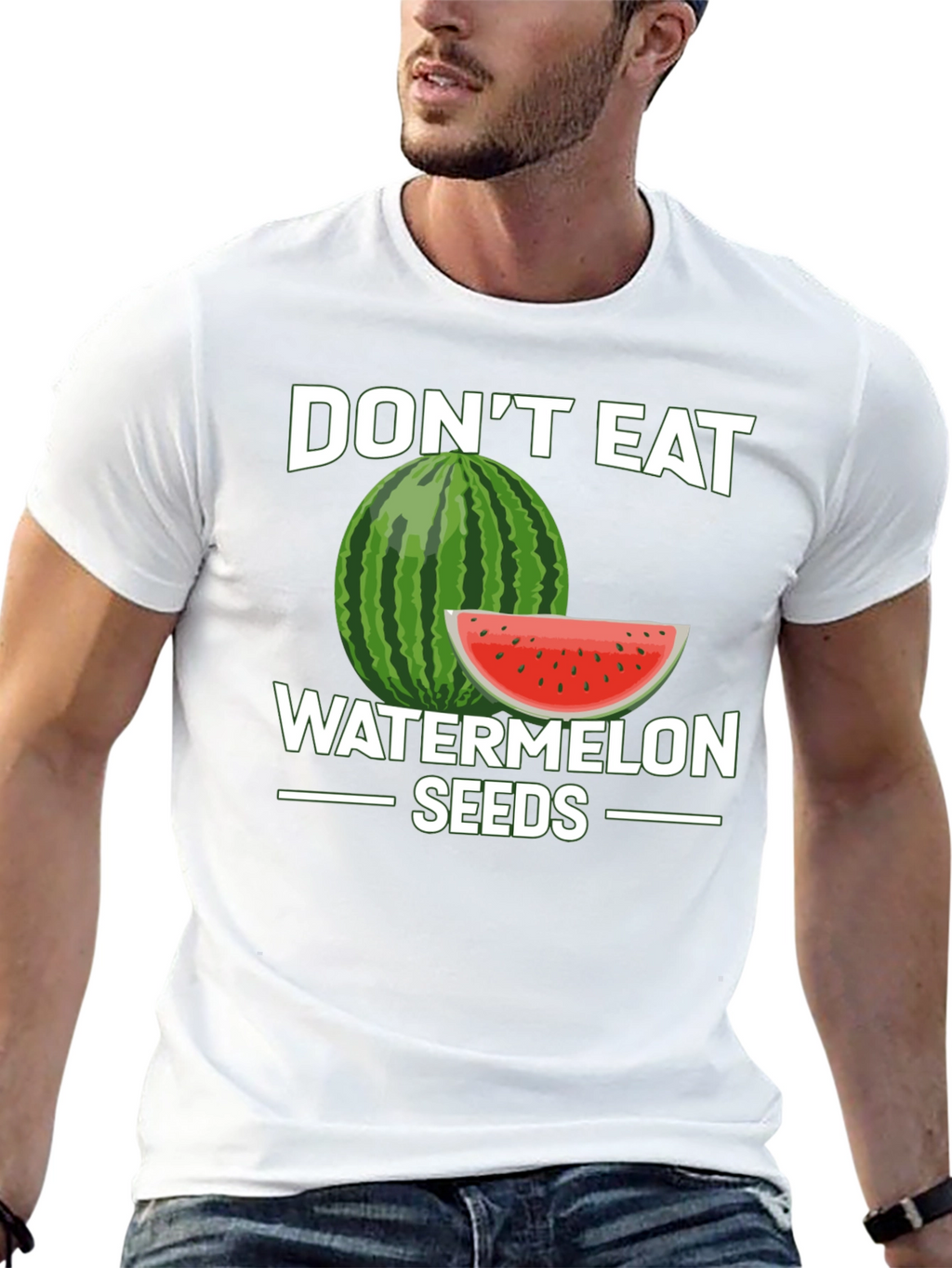 Dont Eat Watermelon Seeds Graphic Tee