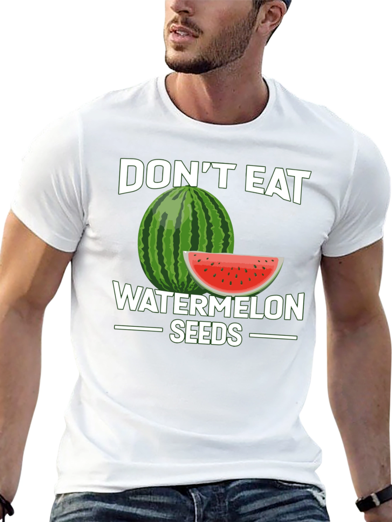 Dont Eat Watermelon Seeds Graphic Tee