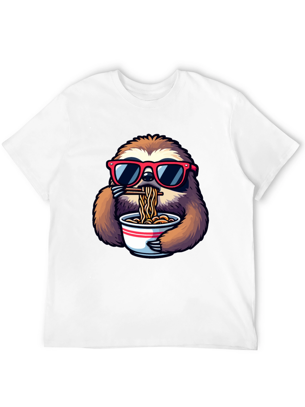 Sloth Ramen T-Shirt: Relaxed Style