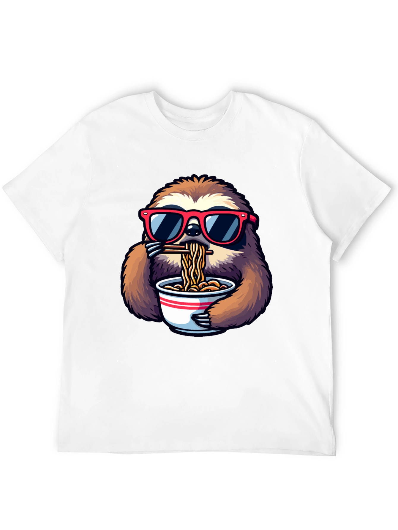 Sloth Ramen T-Shirt: Relaxed Style