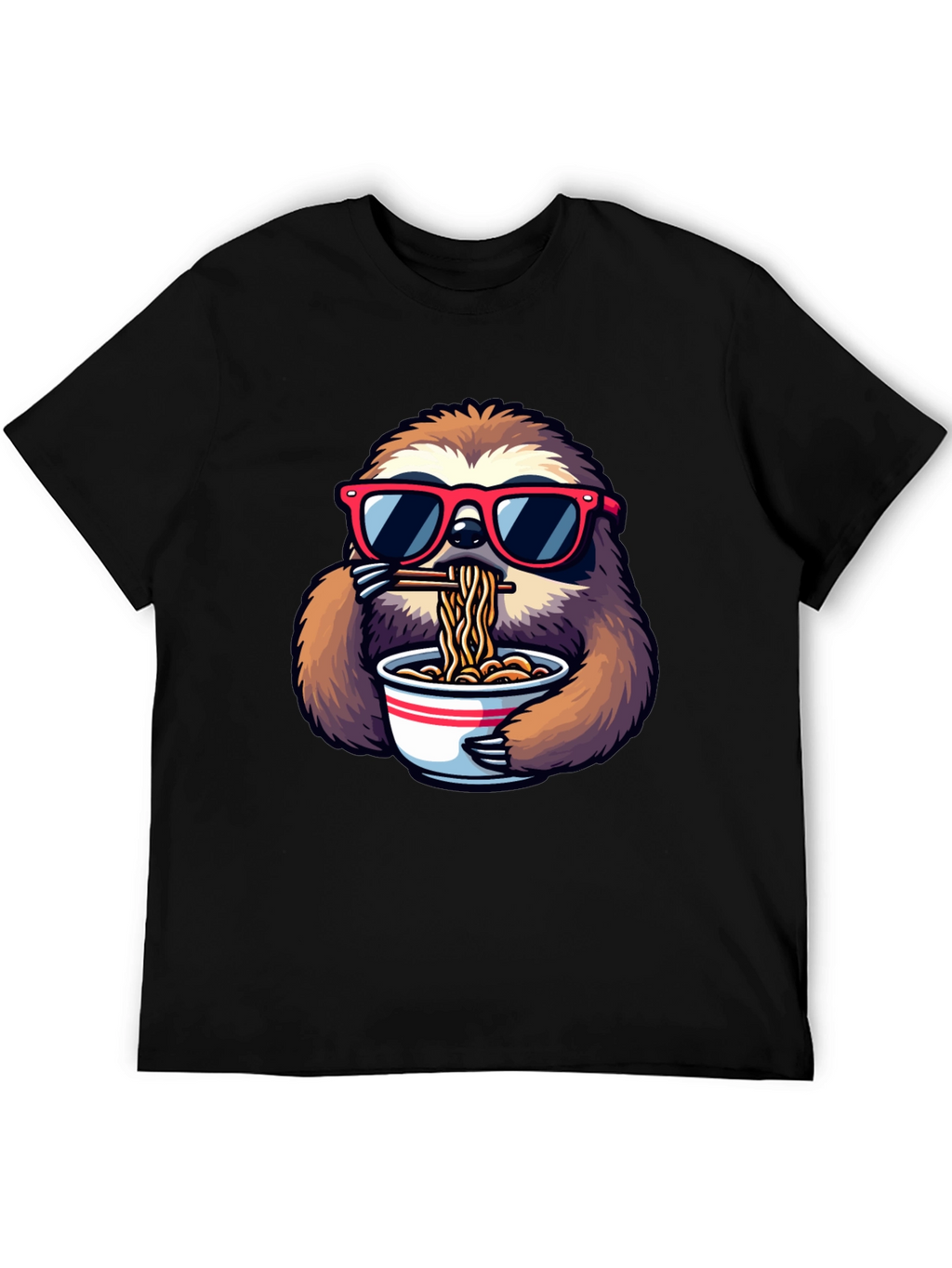 Sloth Ramen T-Shirt: Relaxed Style