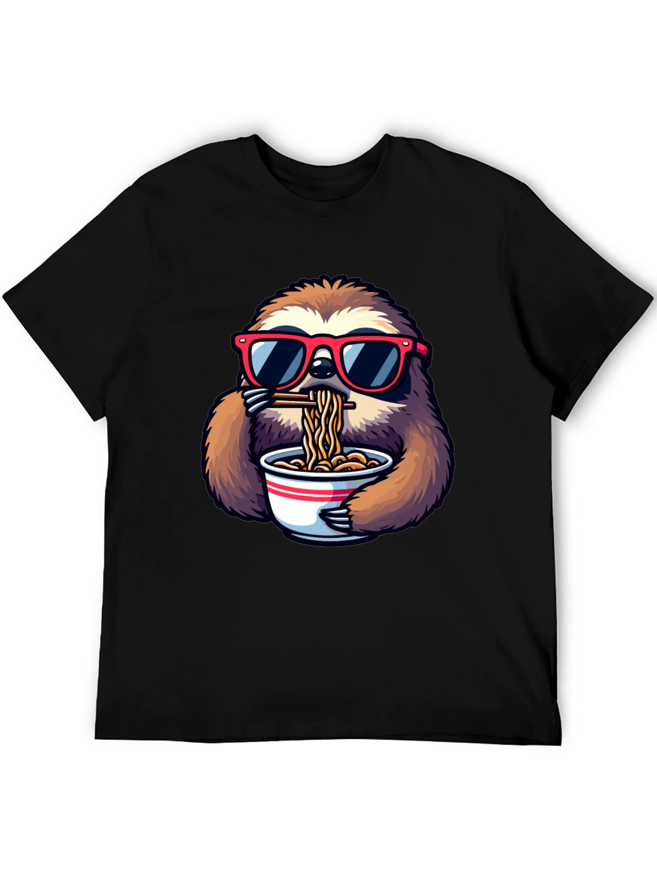 Sloth Ramen T-Shirt: Relaxed Style
