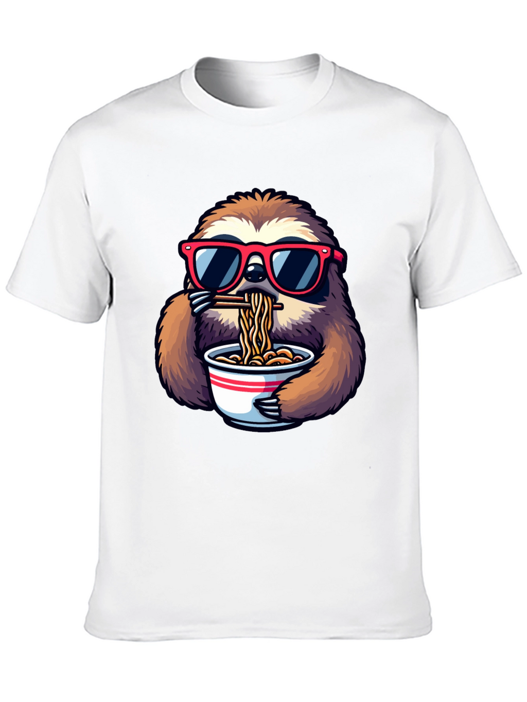 Sloth Ramen T-Shirt: Relaxed Style