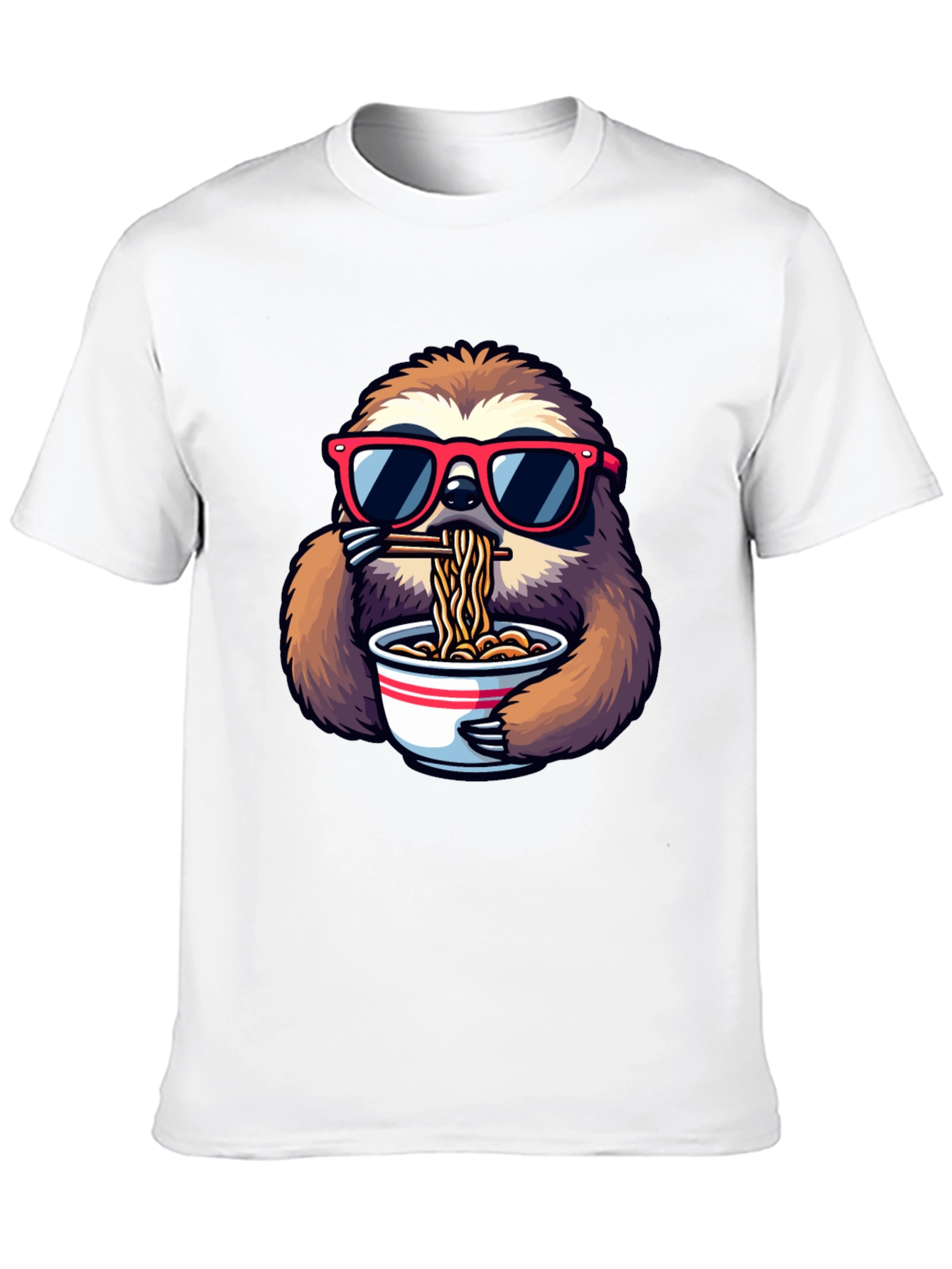 Sloth Ramen T-Shirt: Relaxed Style