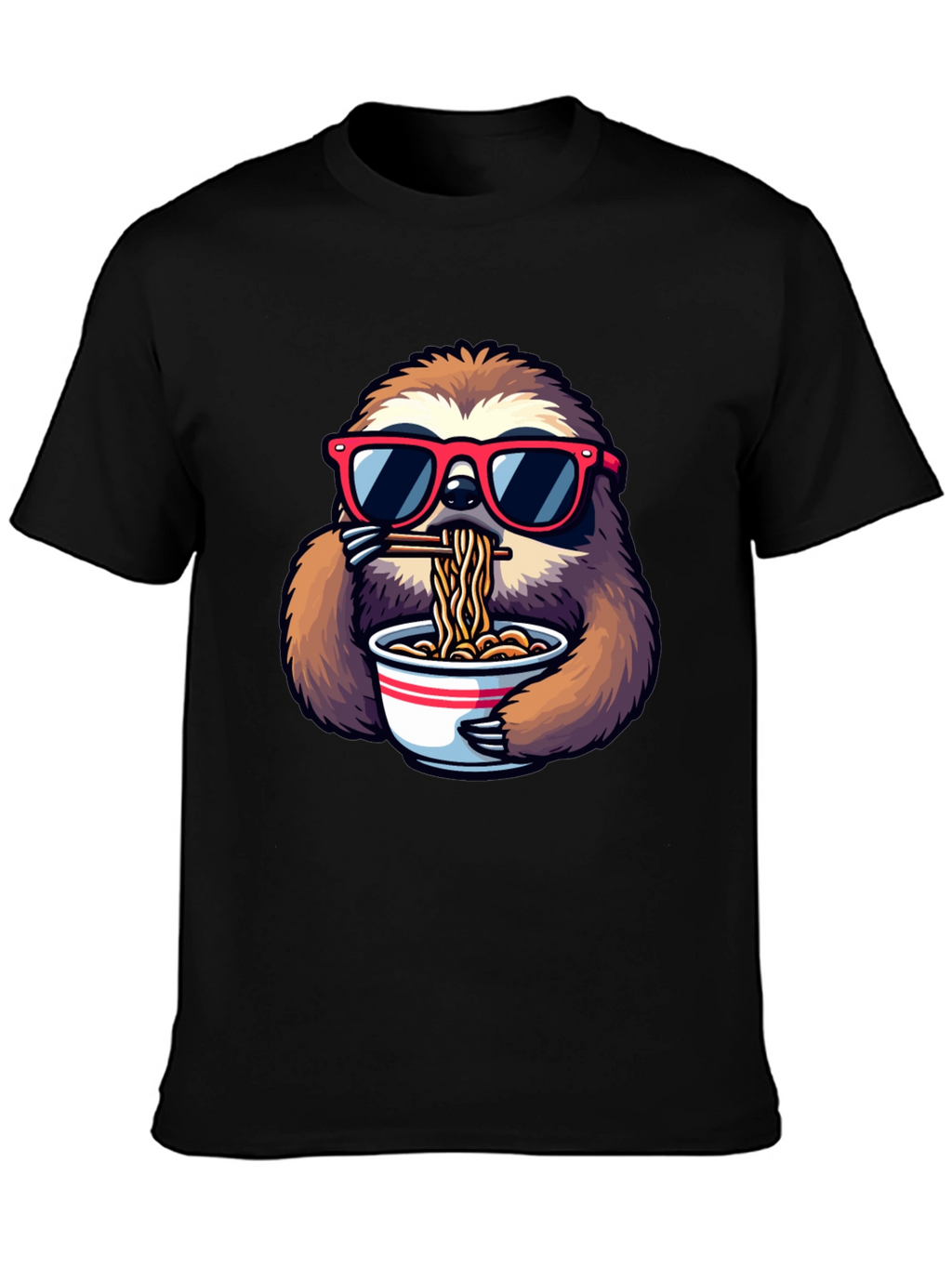 Sloth Ramen T-Shirt: Relaxed Style