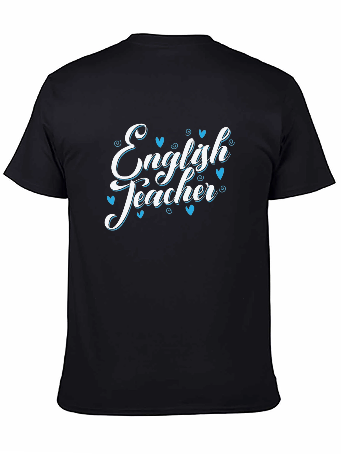 English Teacher T-Shirt - Cute Heart Design