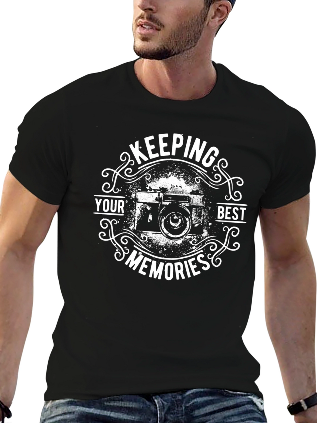 Keeping Your Best Memories - Camera Graphic Tee