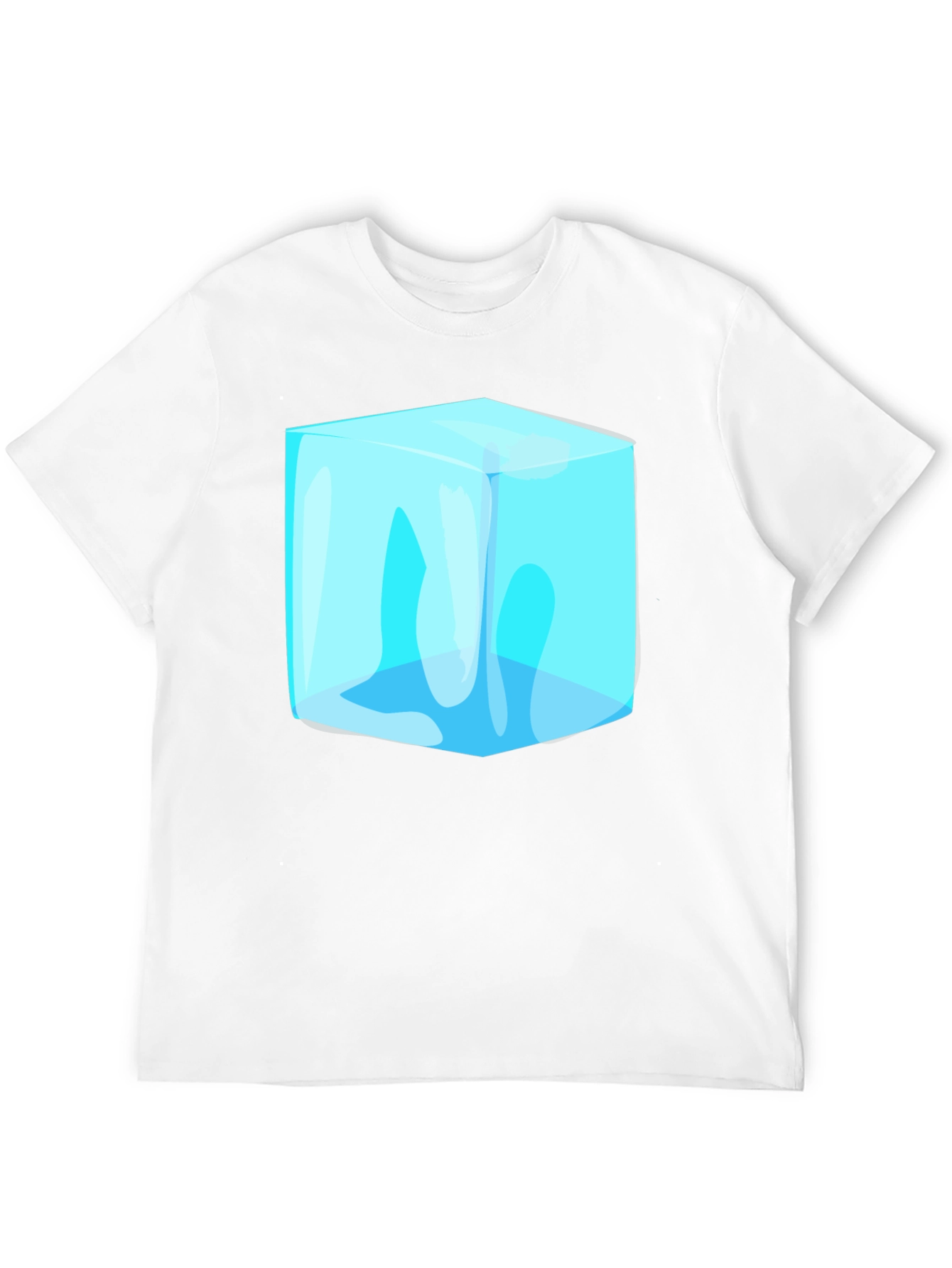 Cool Cube Graphic Tee - Modern Design