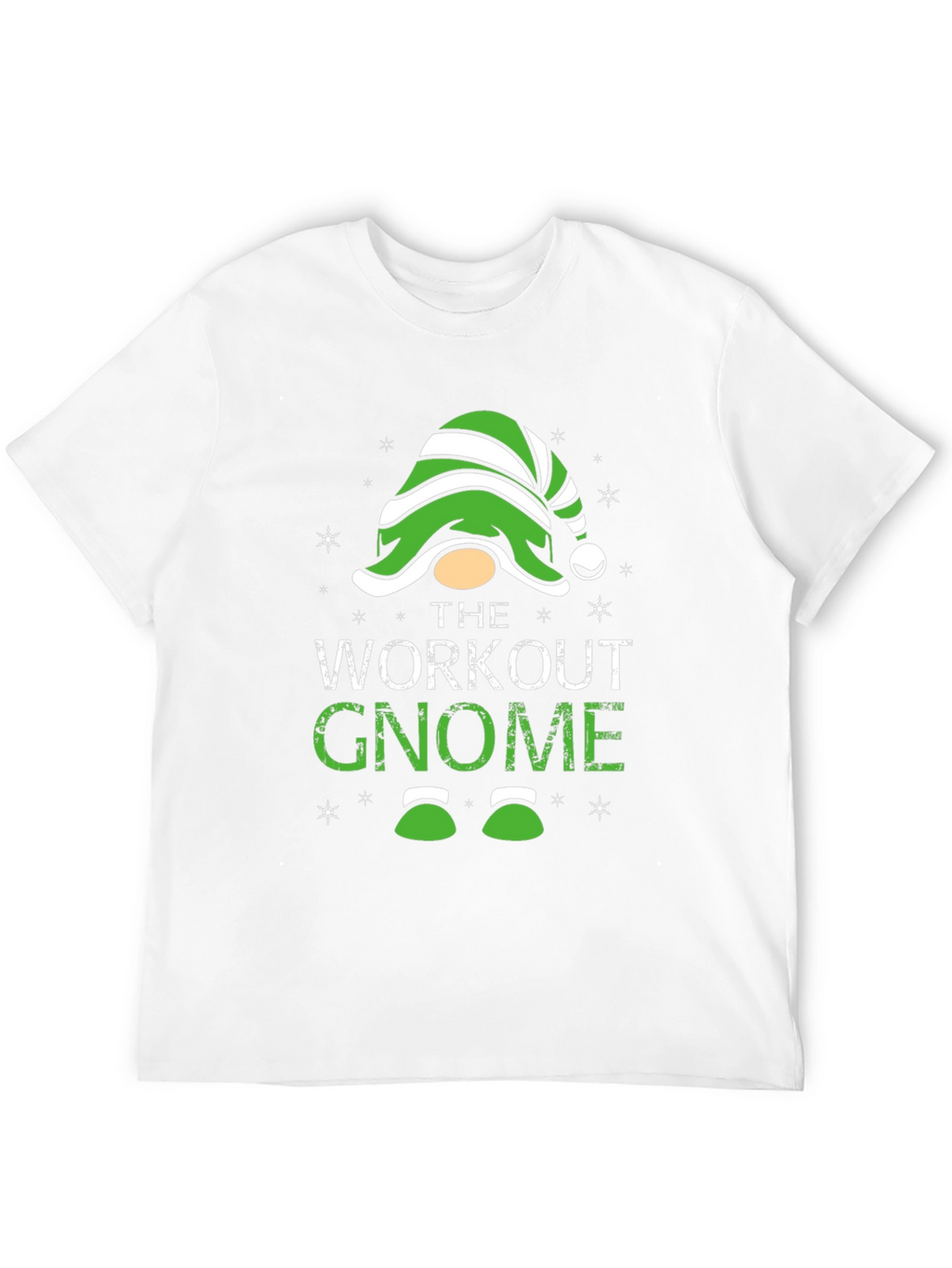 Workout Gnome T-Shirt - Christmas Gym Gift