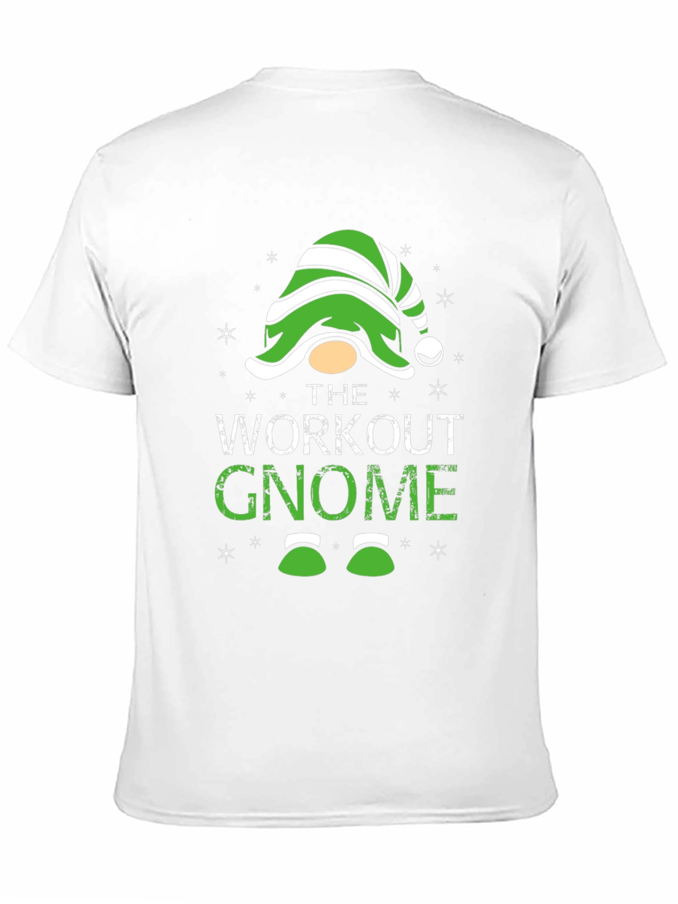 Workout Gnome T-Shirt - Christmas Gym Gift