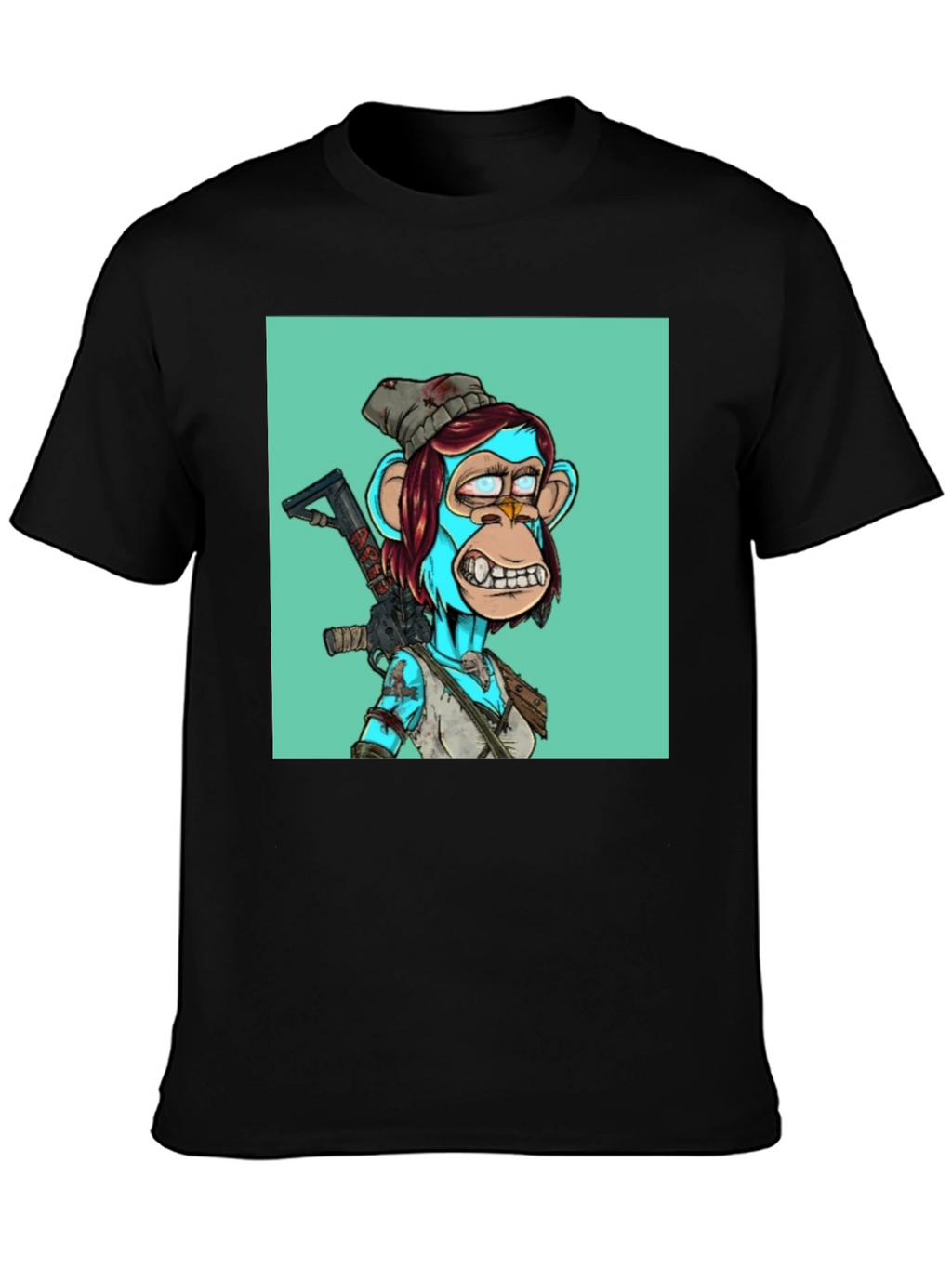 Bored Ape Punk Graphic Tee
