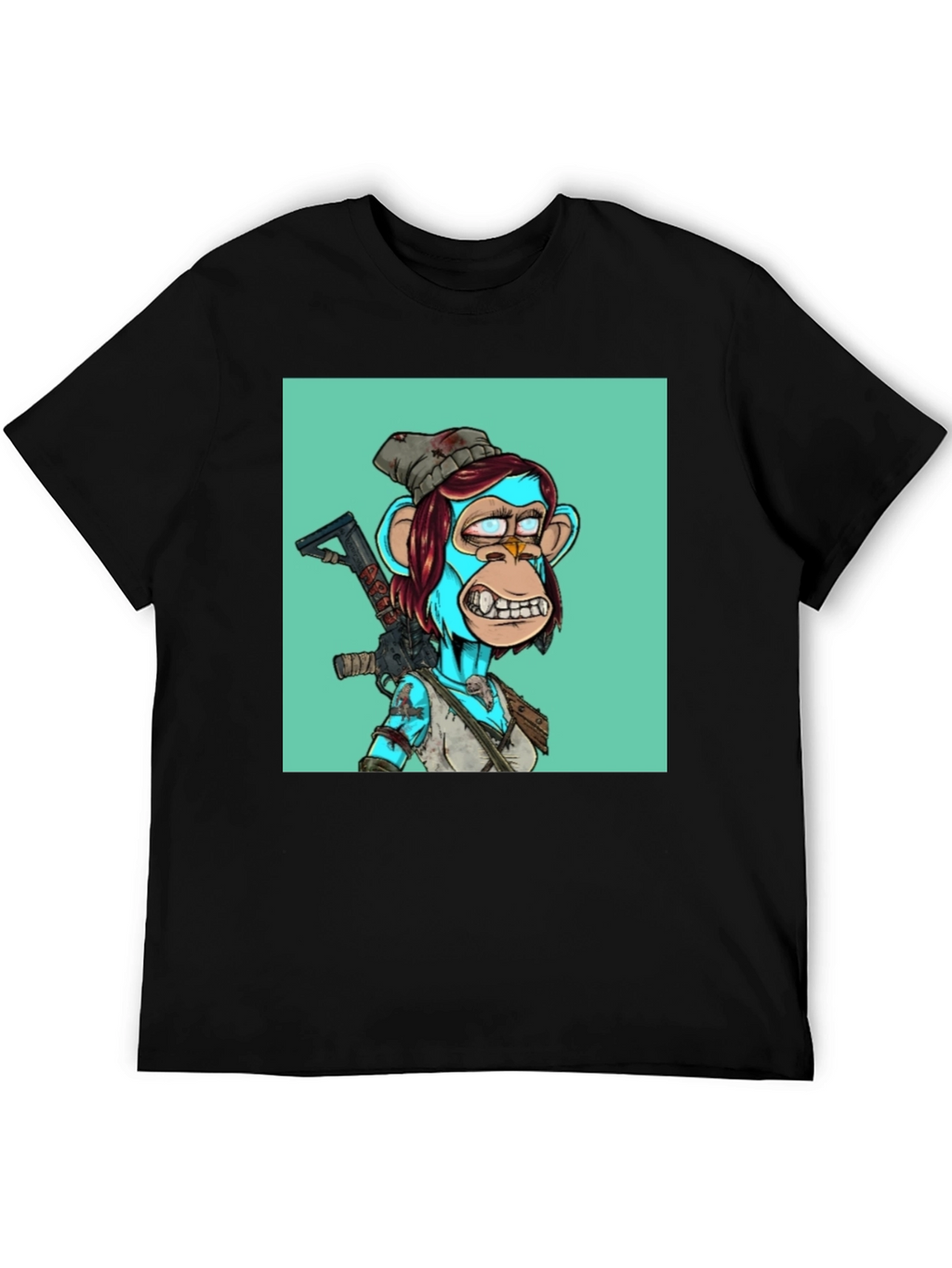 Bored Ape Punk Graphic Tee