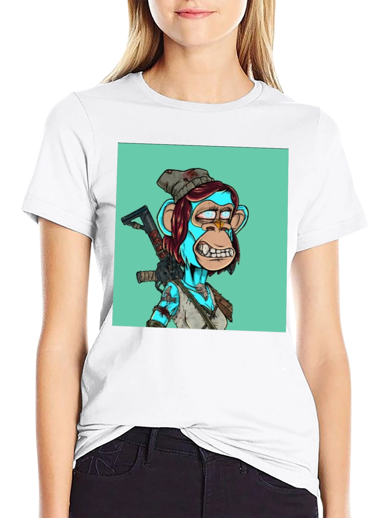 Bored Ape Punk Graphic Tee