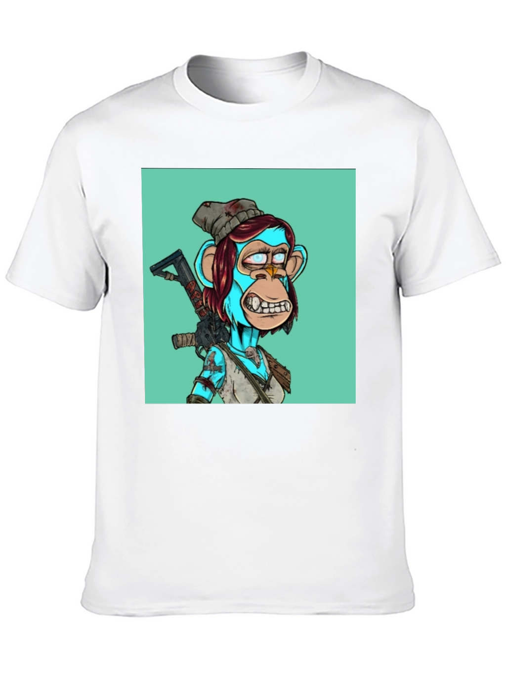 Bored Ape Punk Graphic Tee