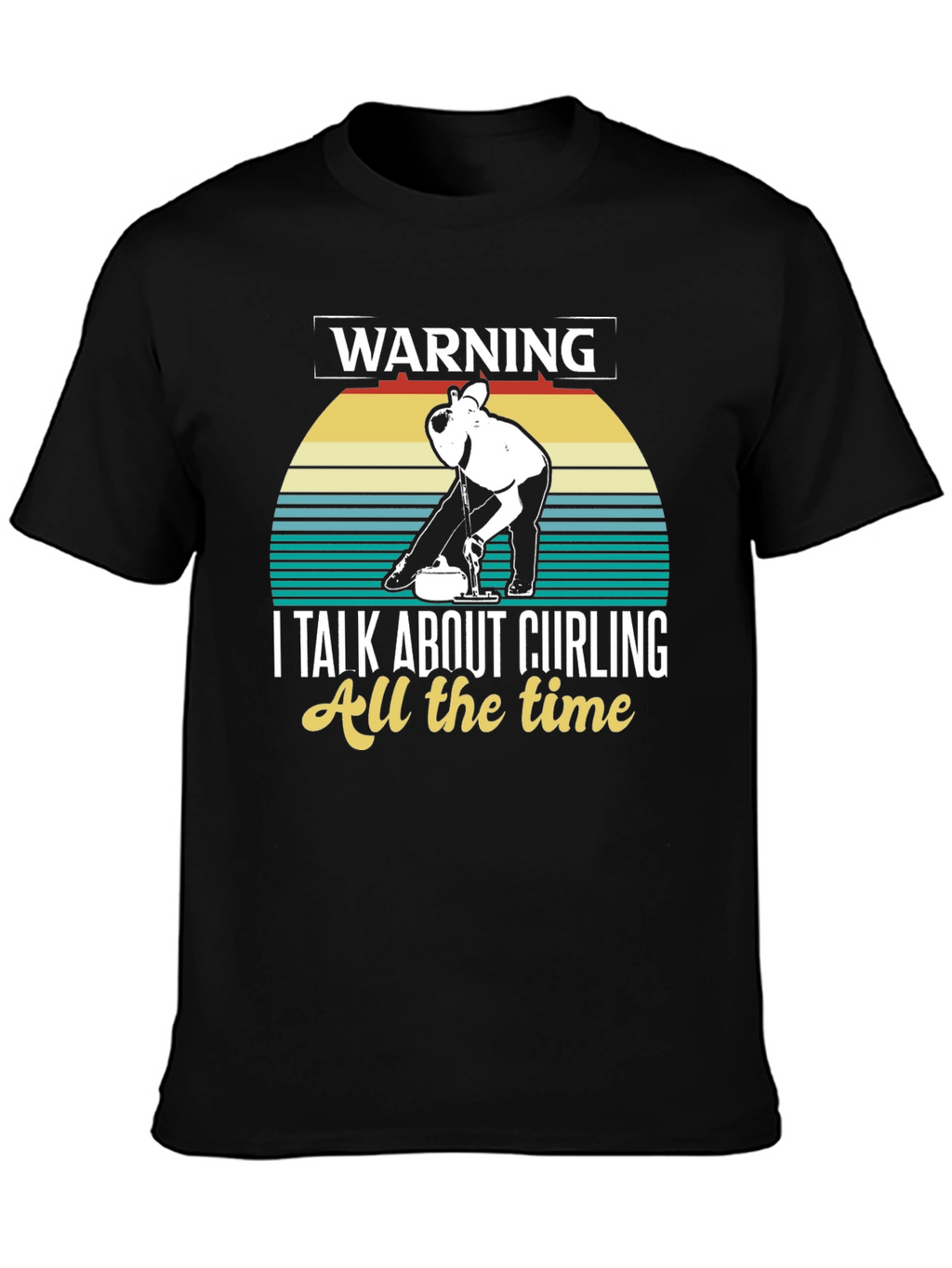 Warning Curling T-Shirt